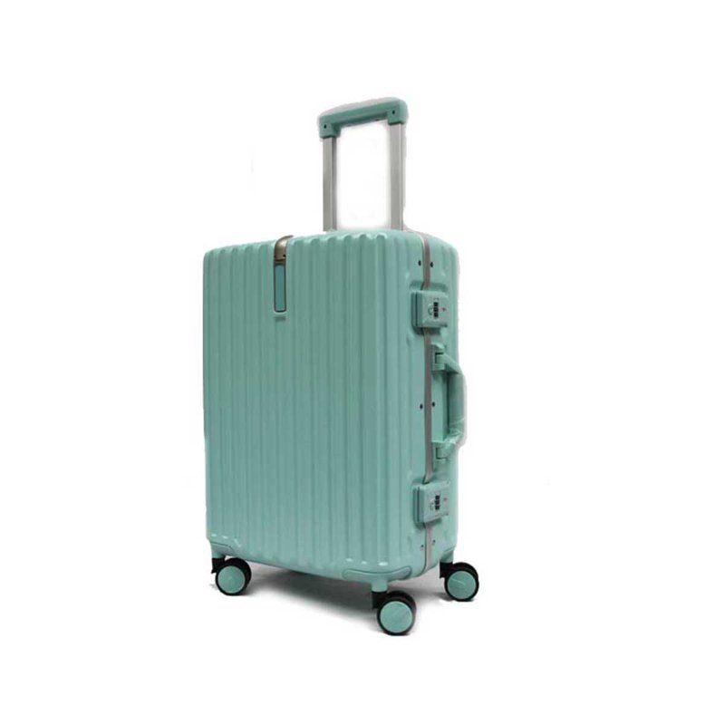 20" Polycarbonate Aluminium Frame Luggage - Aquamarine