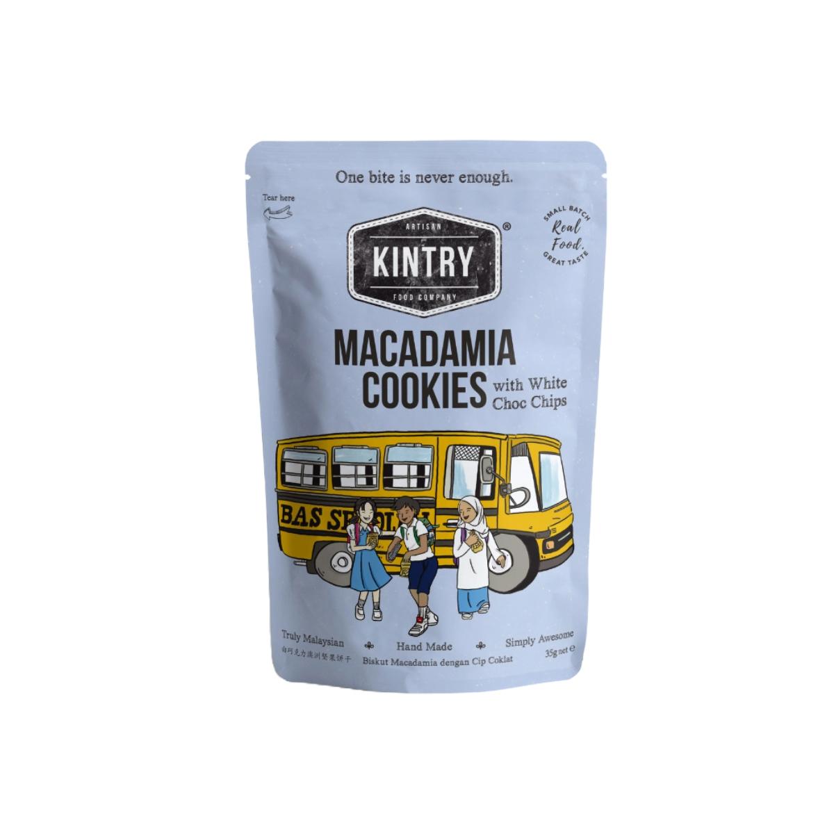 KINTRY Macadamia Cookies With White Choc Chips