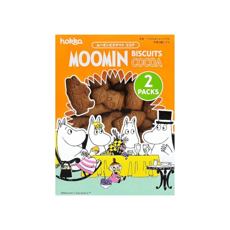 Hokuriku Hokka Moomin Danino Biscuit Box Cocoa