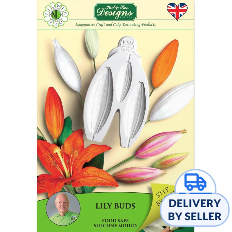 Katy Sue Silicone Mould - Lily Buds