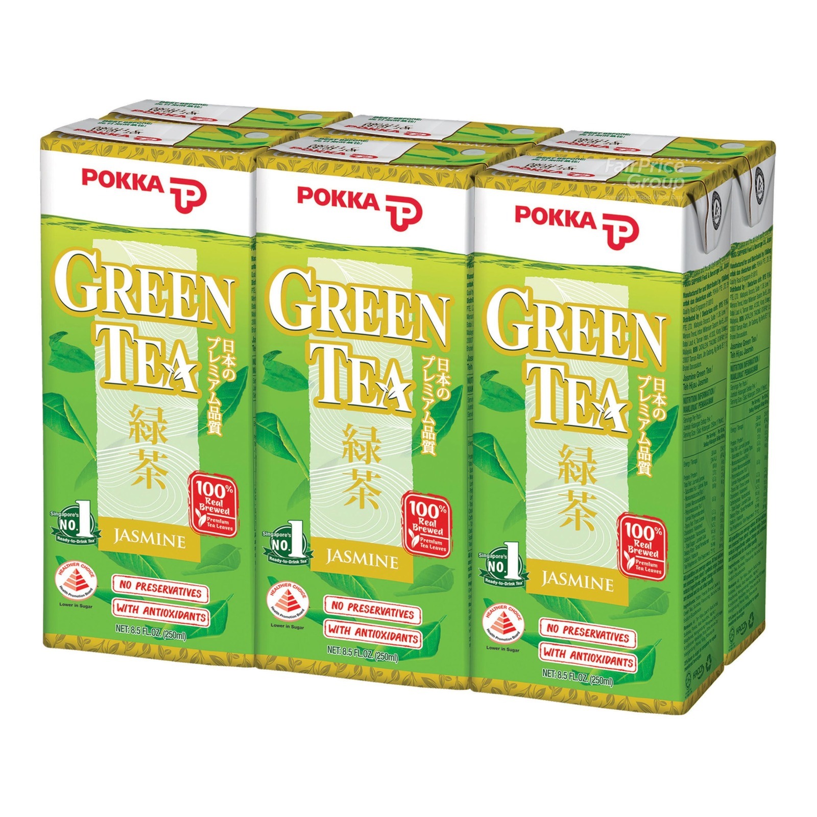 Pokka Packet Drink - Jasmine Green Tea 6 x 250ml