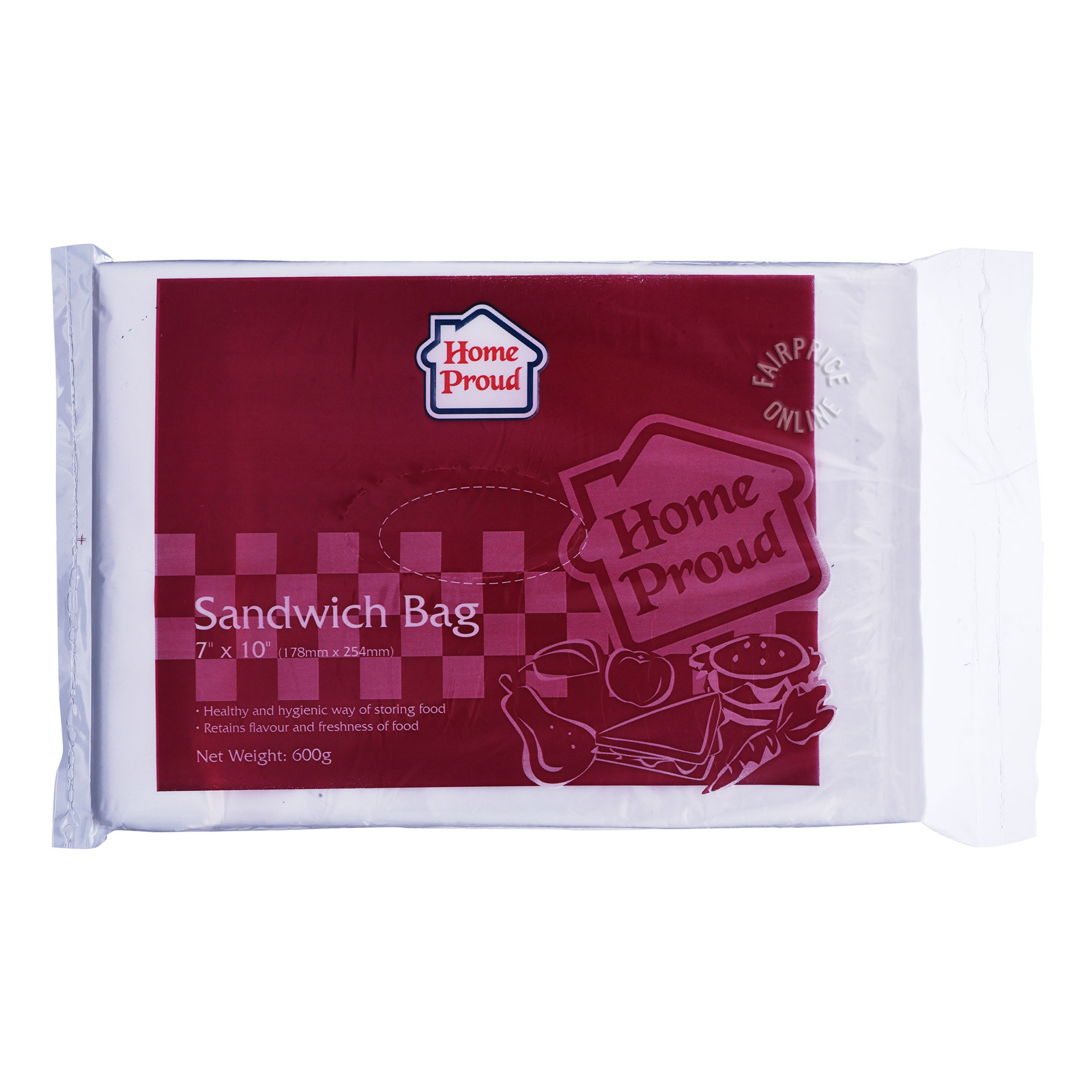 HomeProud Bags - Sandwich (178 x 254mm) 600g