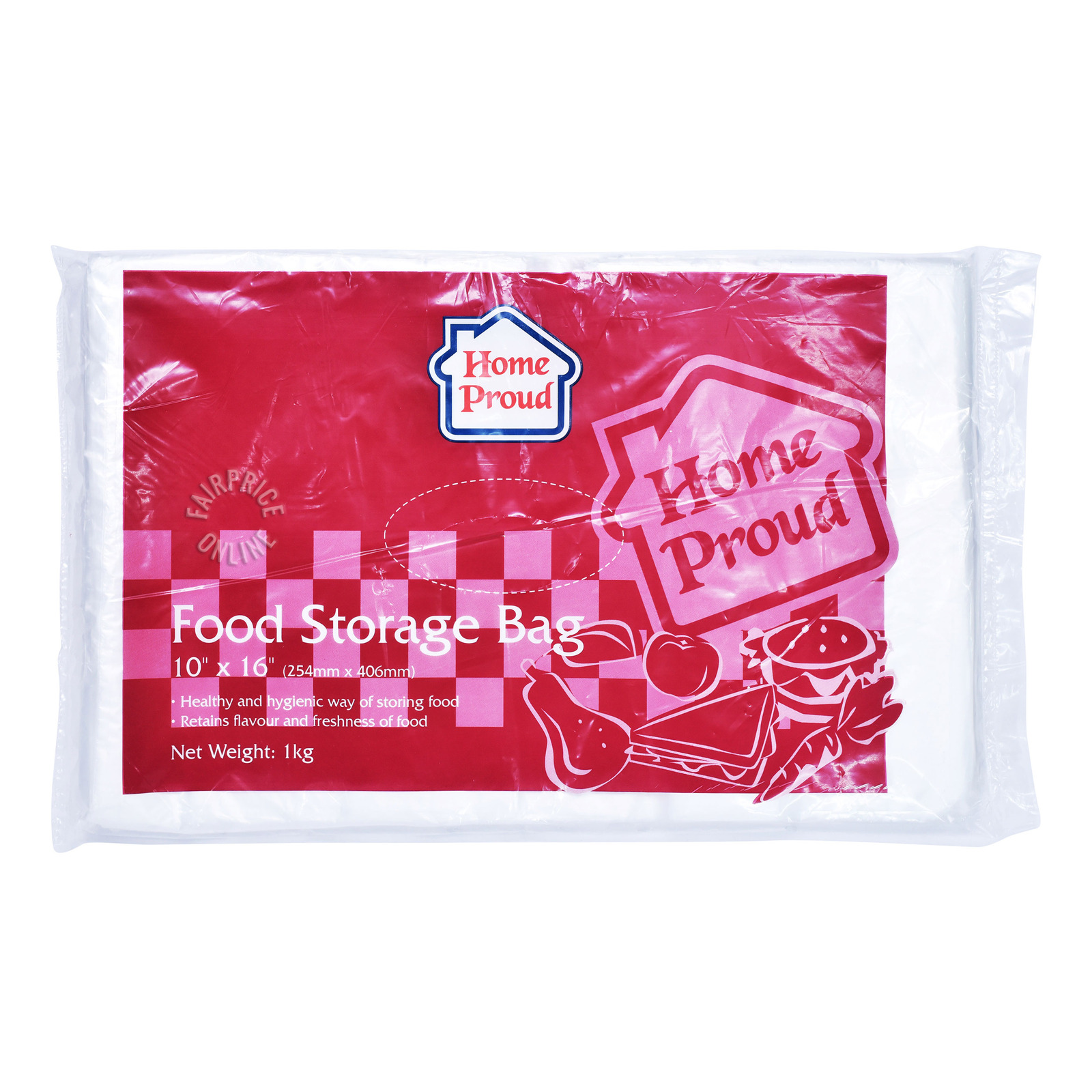 HomeProud Bags - Food Storage (254 x 406mm) 1kg