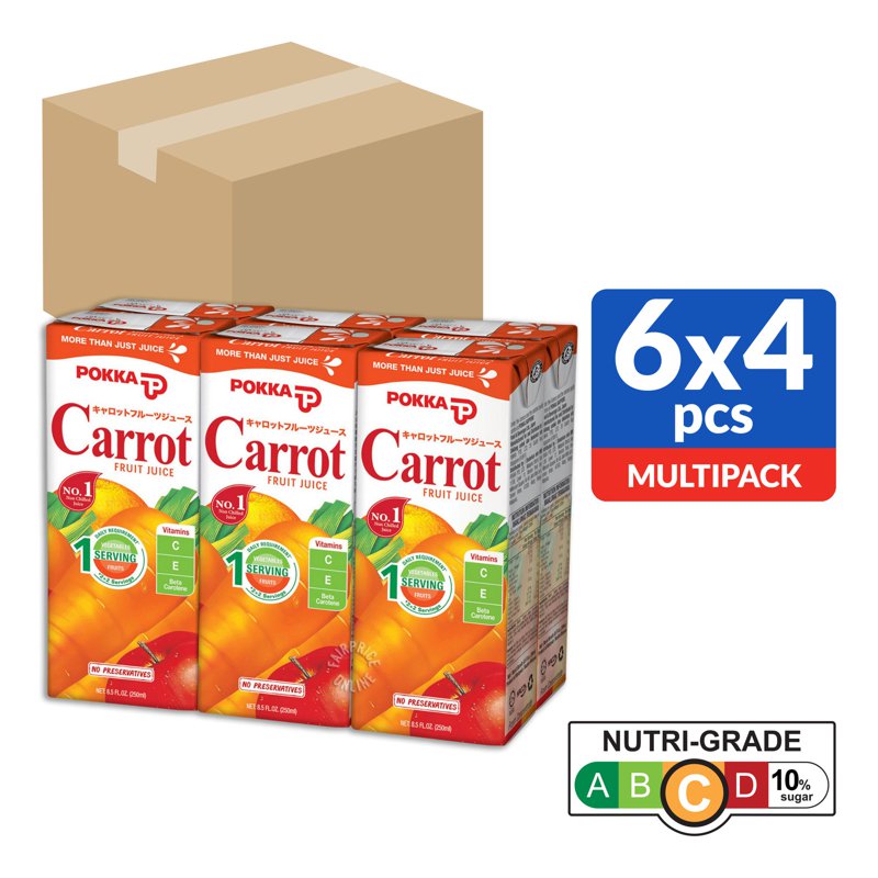 Pokka Packet Drink - Carrot Fruit Juice (Ctn)