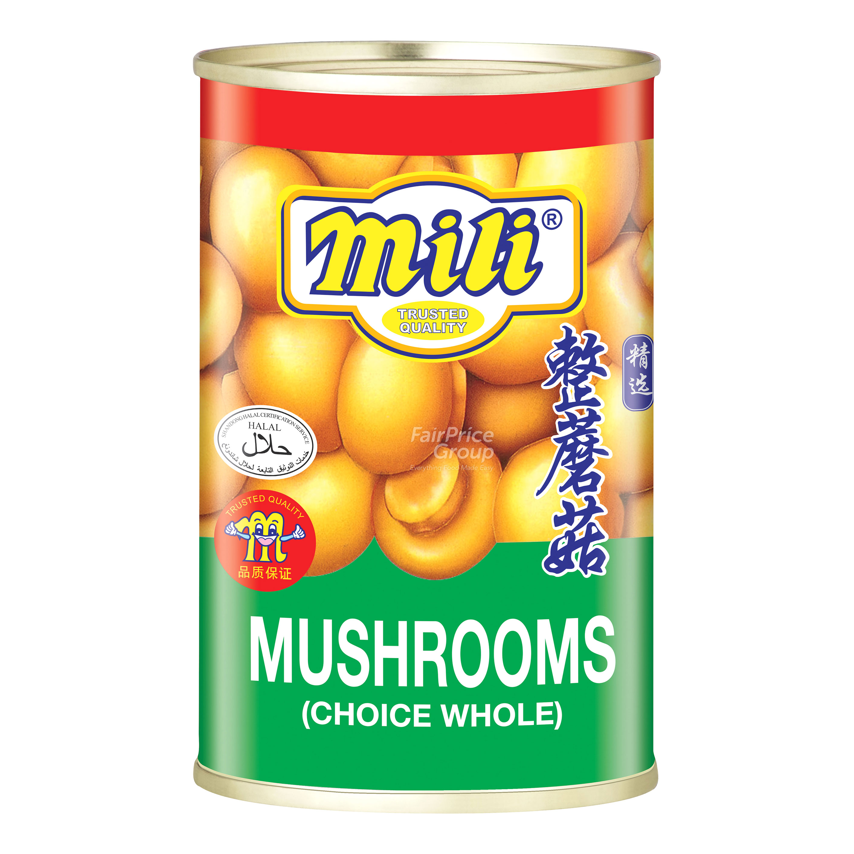 Mili Whole Mushrooms 425g