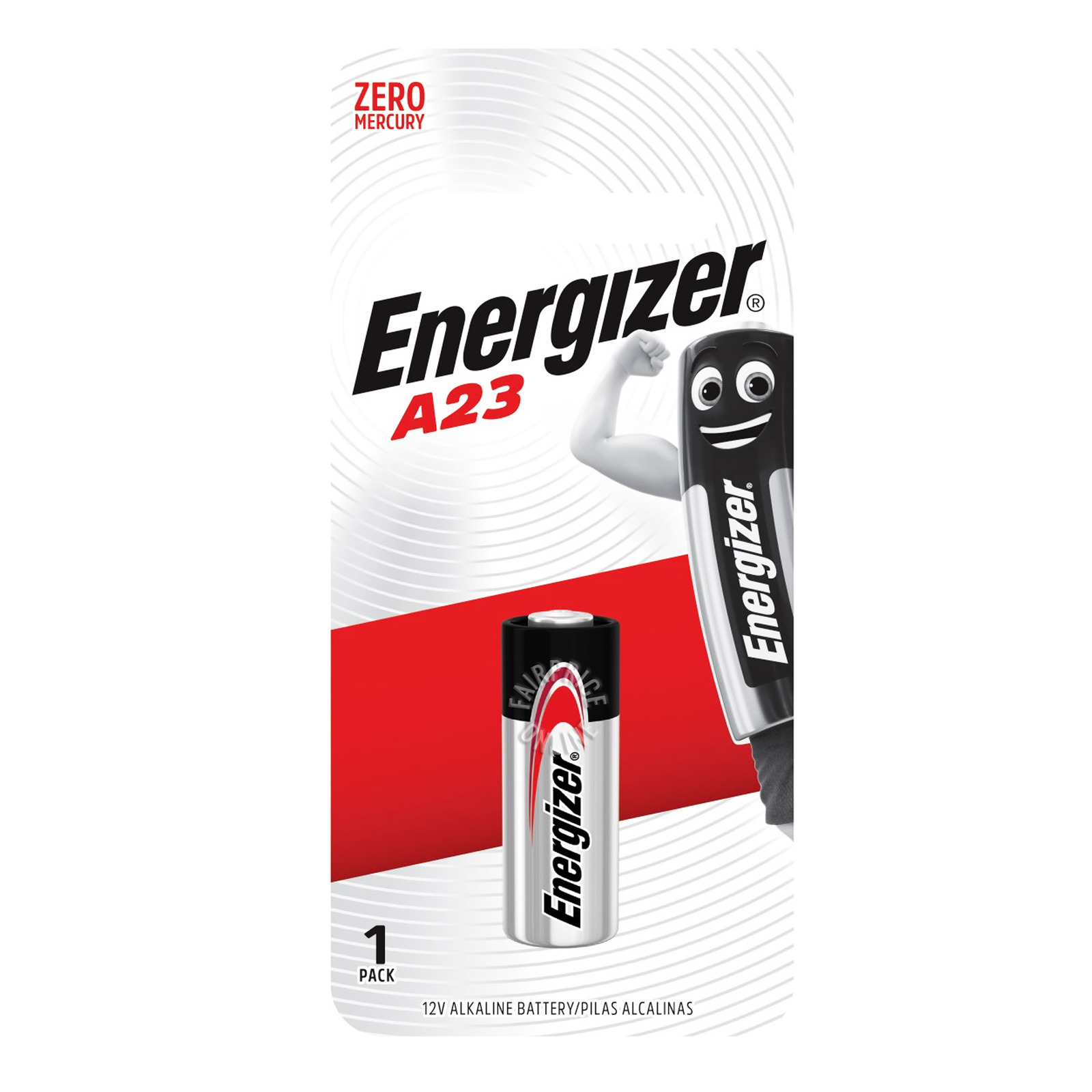 Energizer Alkaline Battery - Keyless Remotes Devices (A23) 1 per pack