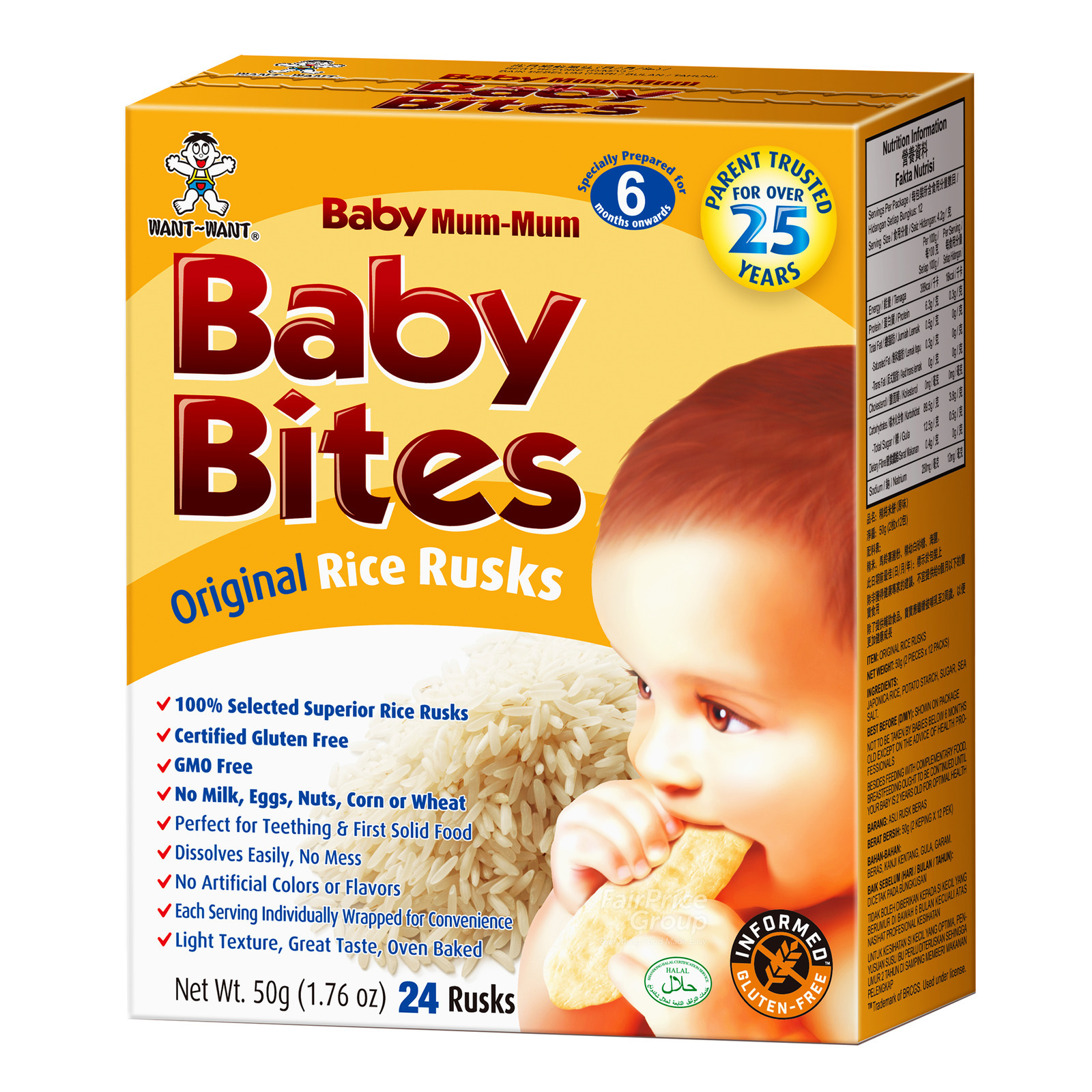 Take One Baby Bites - Original 50g
