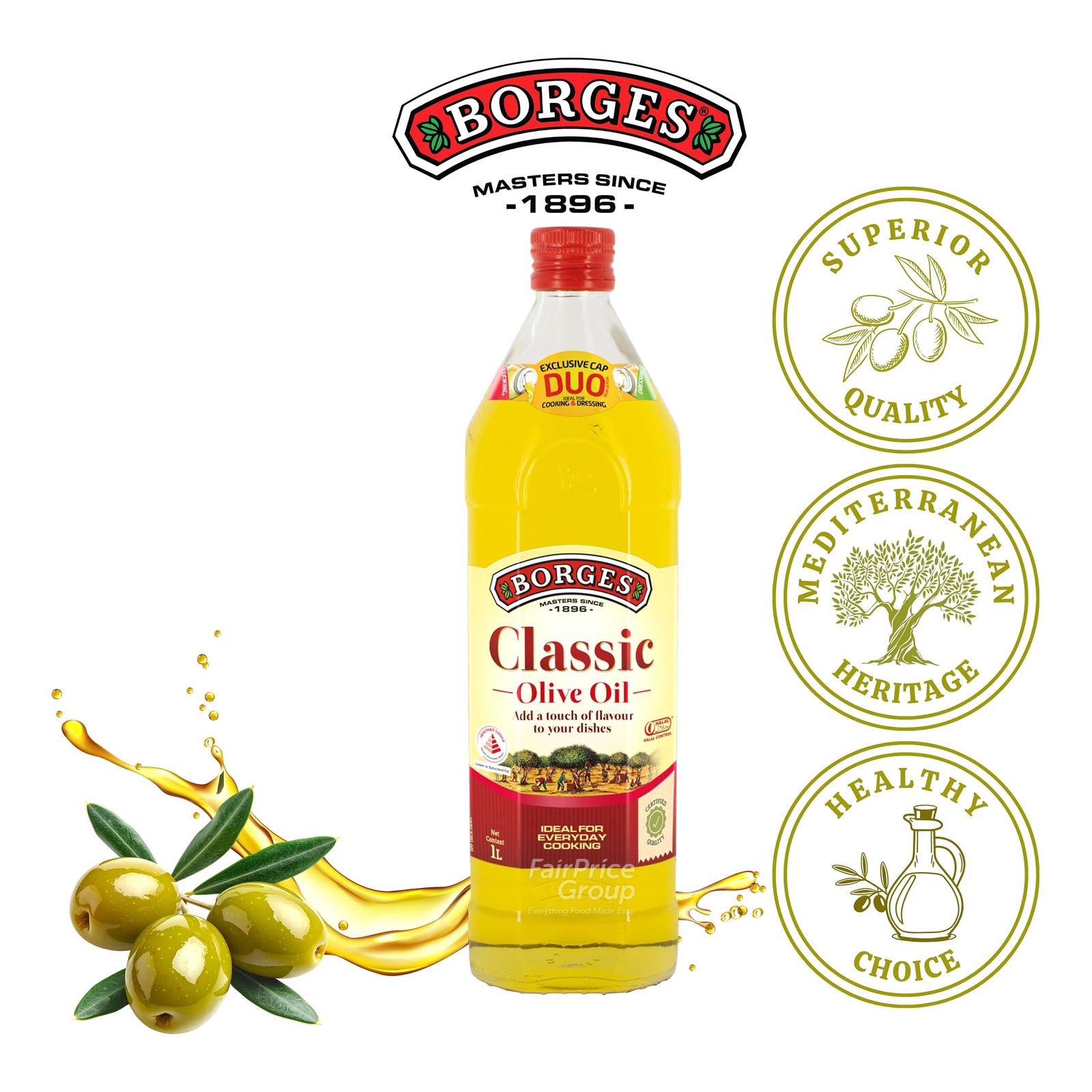 Borges Olive Oil 1L