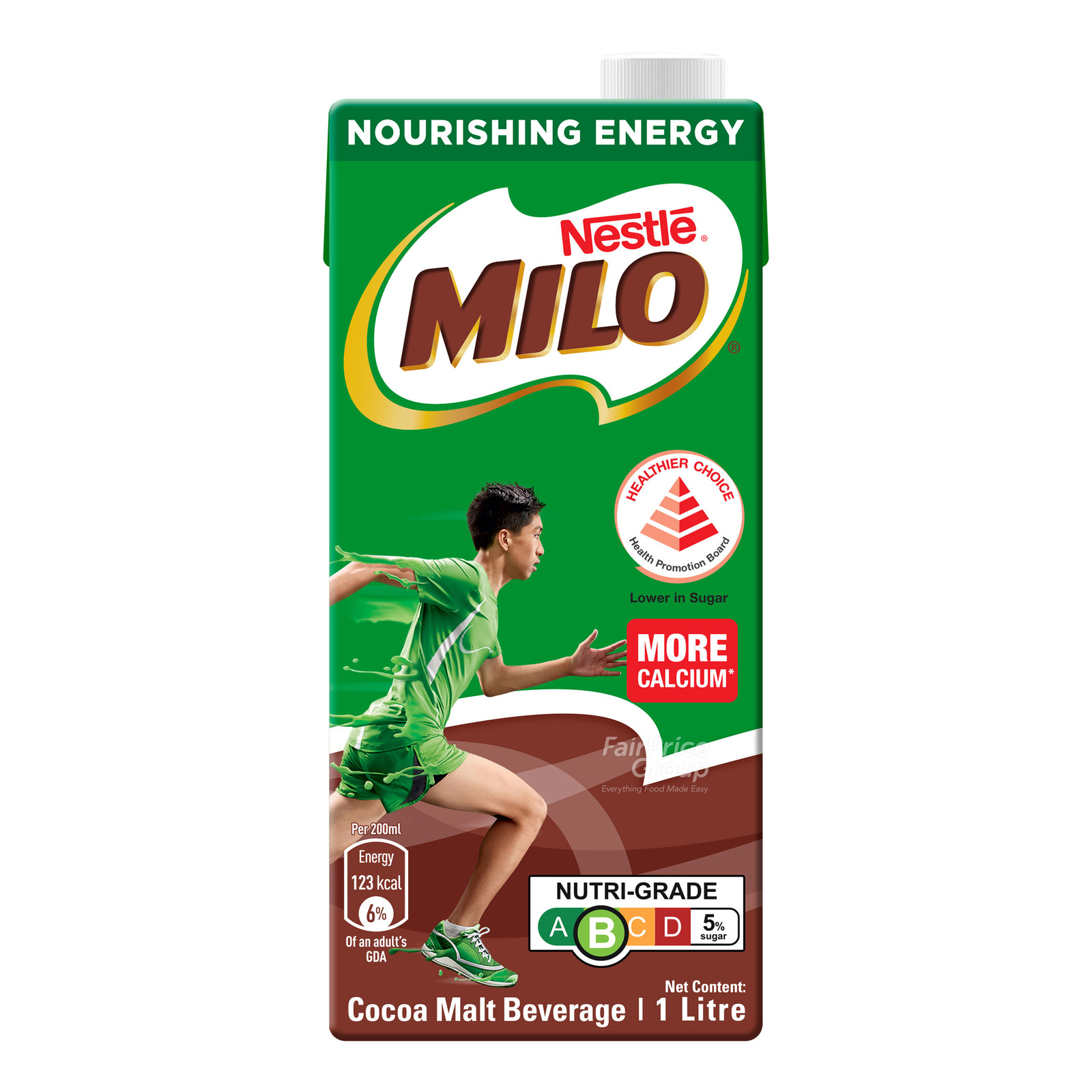 Milo Chocolate Malt Milk UHT Packet Drink 1L