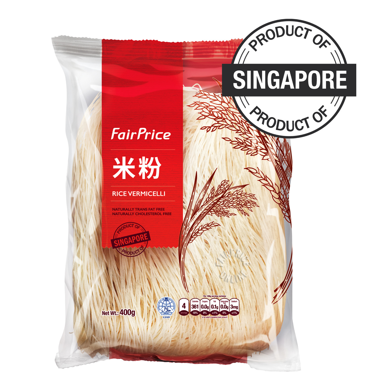 FairPrice Rice Vermicelli (Bee Hoon) 400g
