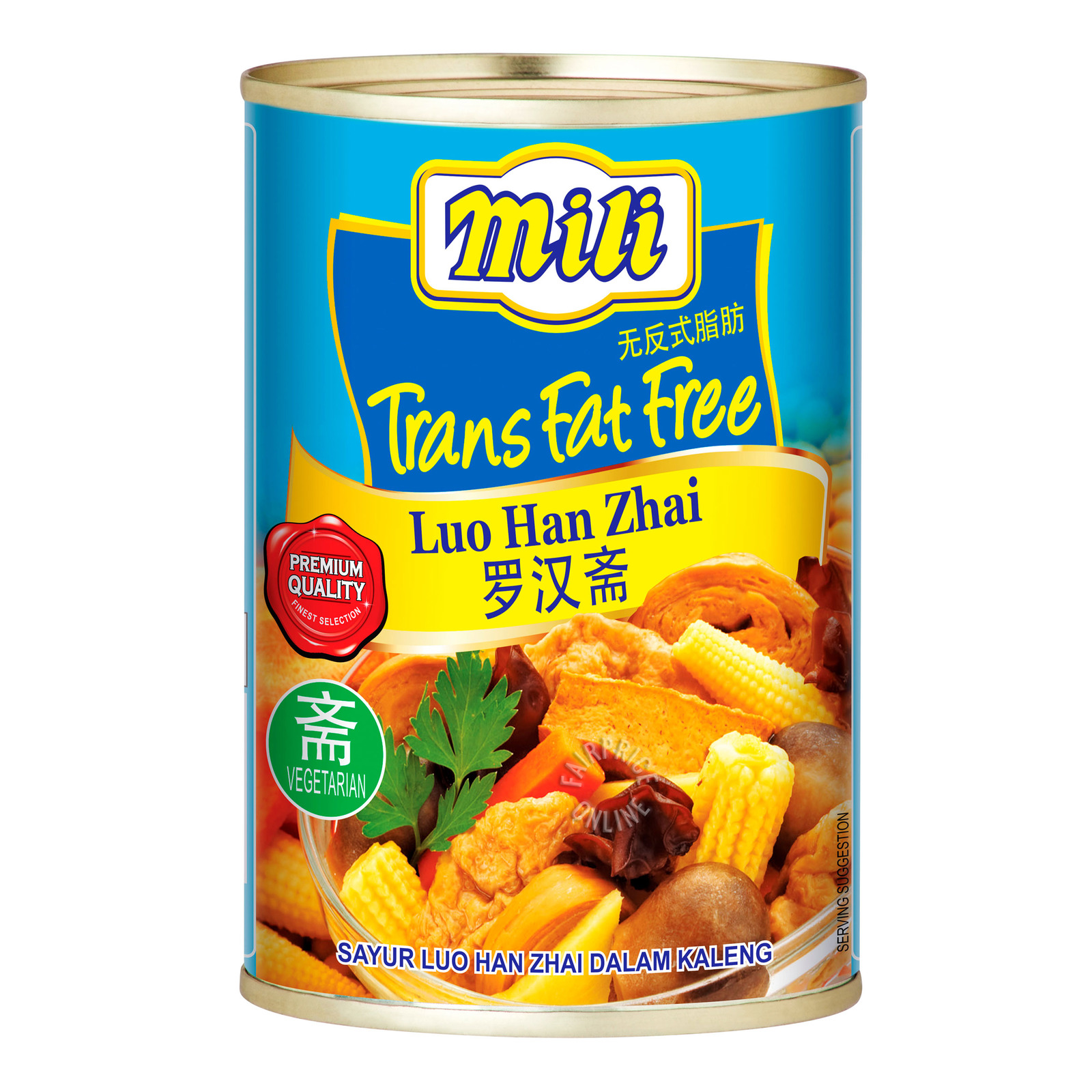 Mili Vegetarian Lo Han Zhai 280g