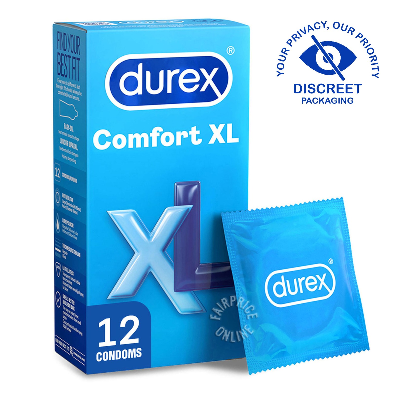 Durex Condom - Comfort 12 per pack