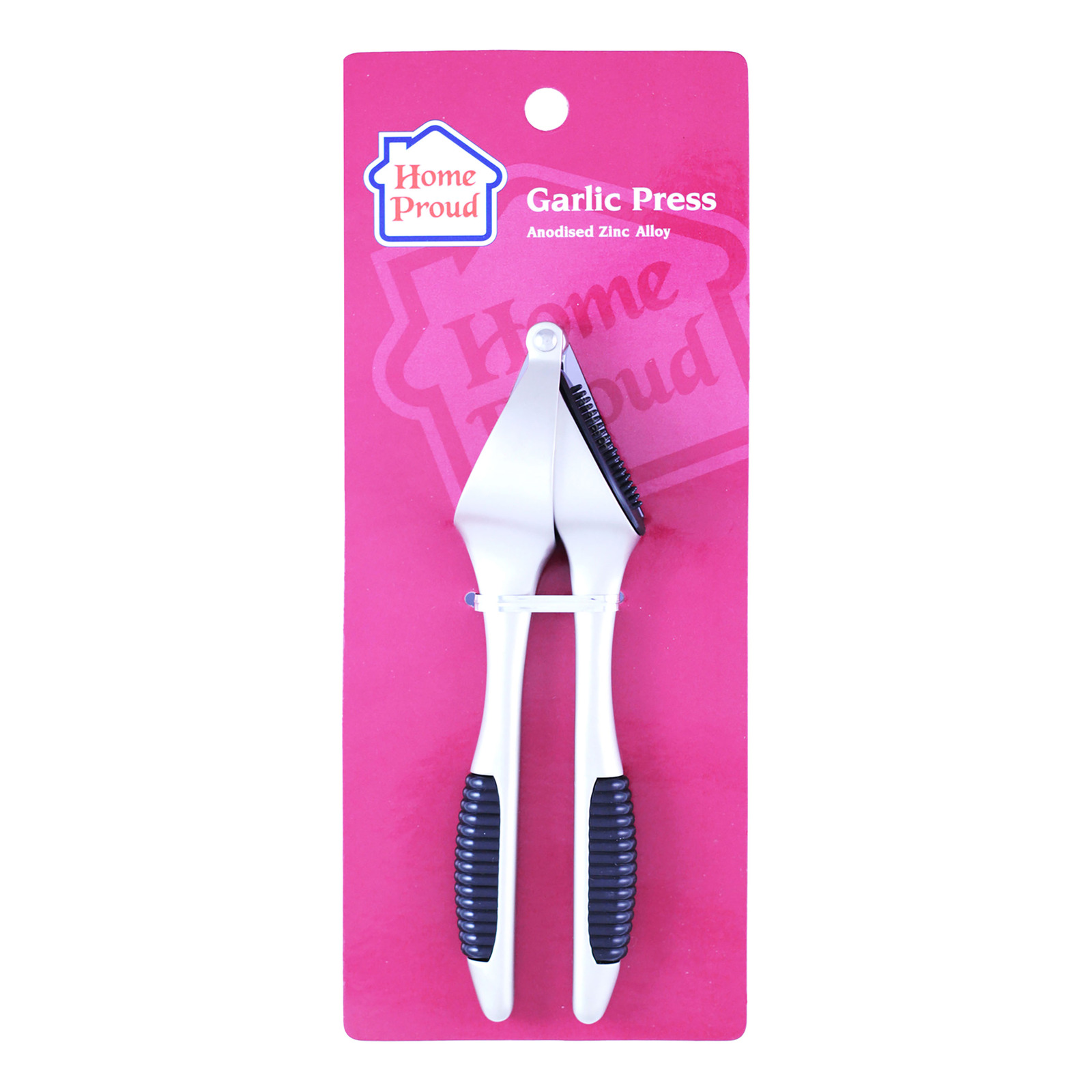 HomeProud Garlic Press (Anodised Zinc Alloy) 1 per pack