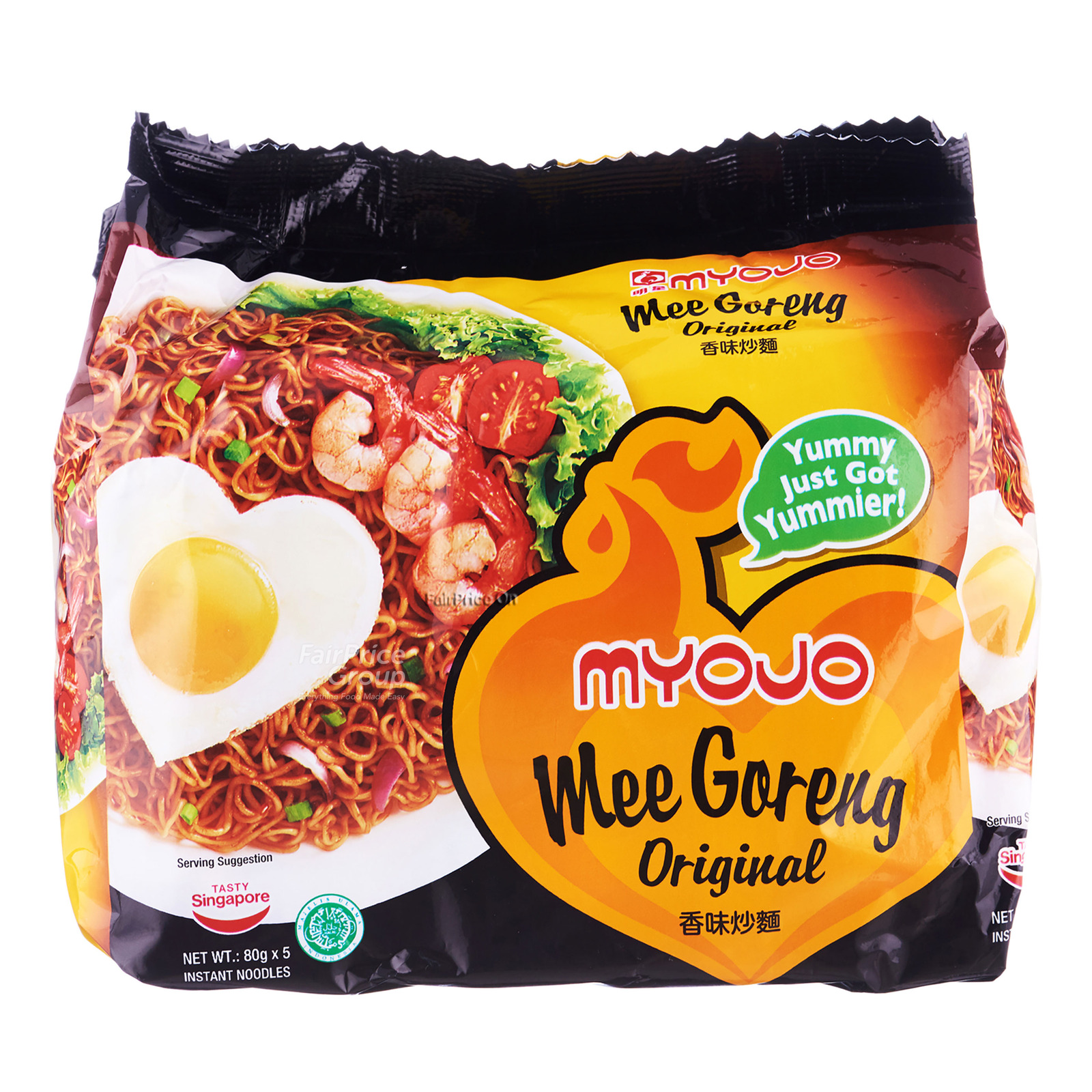 Myojo Instant Noodles - Mee Goreng Original 5 x 80g