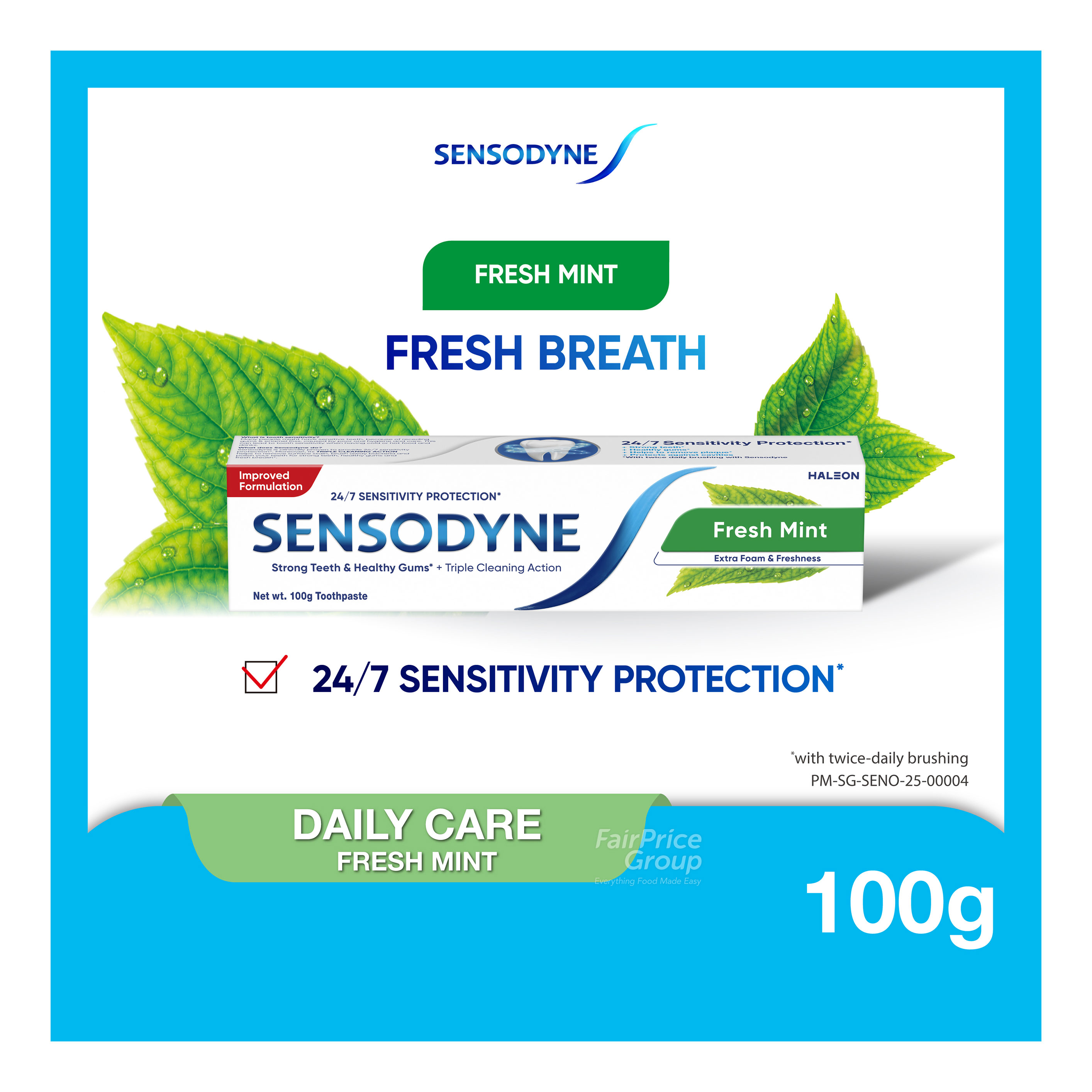 Sensodyne Toothpaste - Fresh Mint 100g