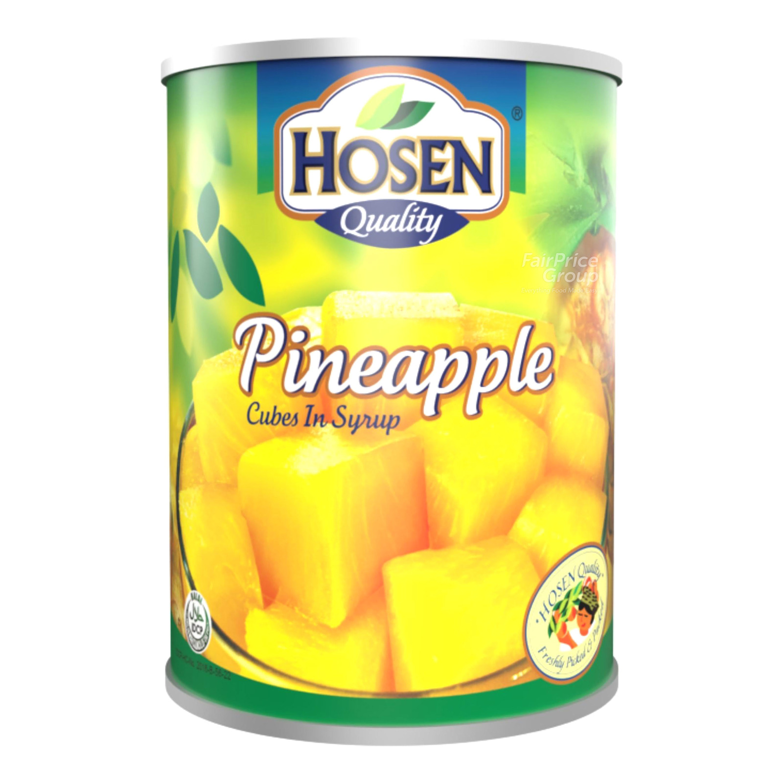 Hosen Pineapple Cubes 565g
