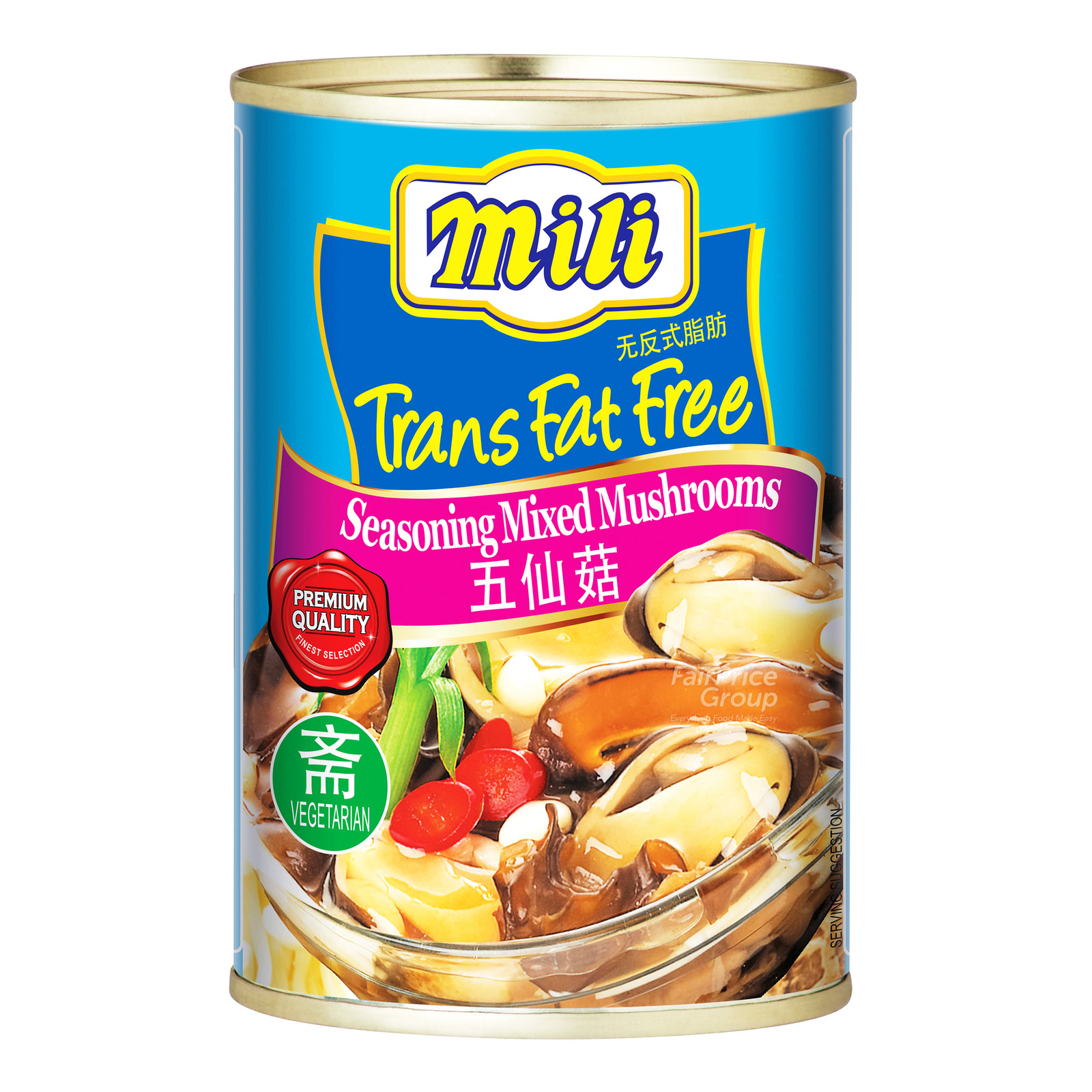 Mili Vegetarian Seasoning Mixed Mushrooms 280g