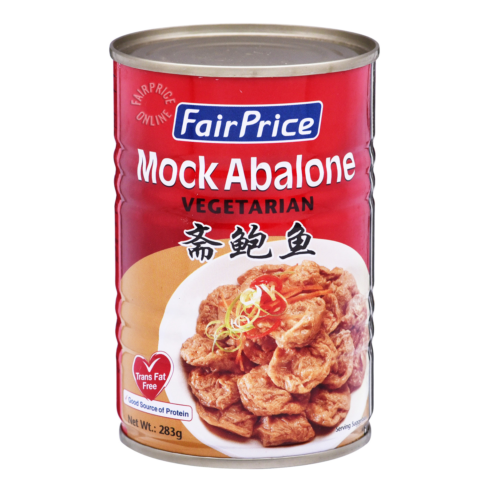 FairPrice Vegetarian Can Food - Mock Abalone 283g
