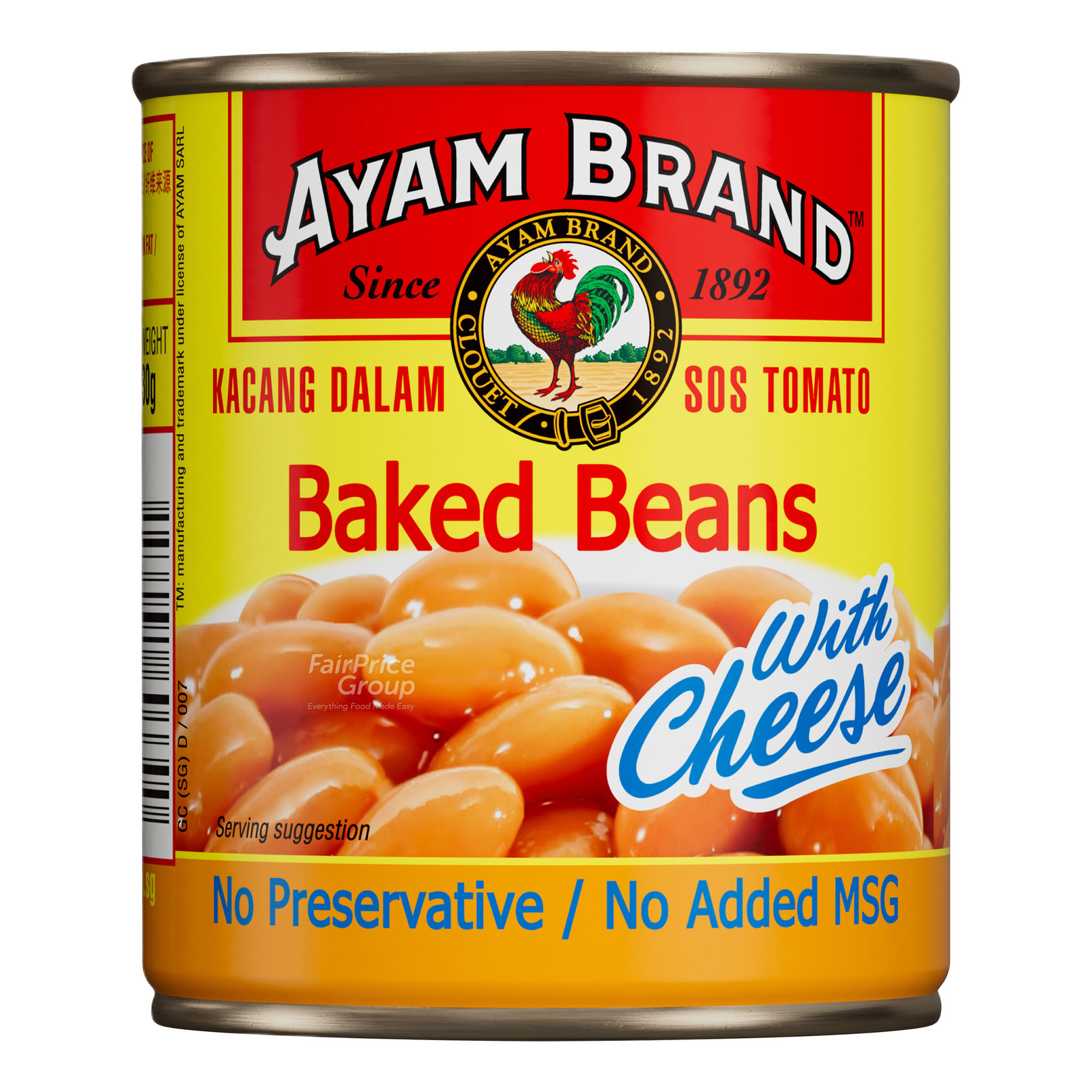 Ayam Brand Baked Beans - Parmesan Cheese