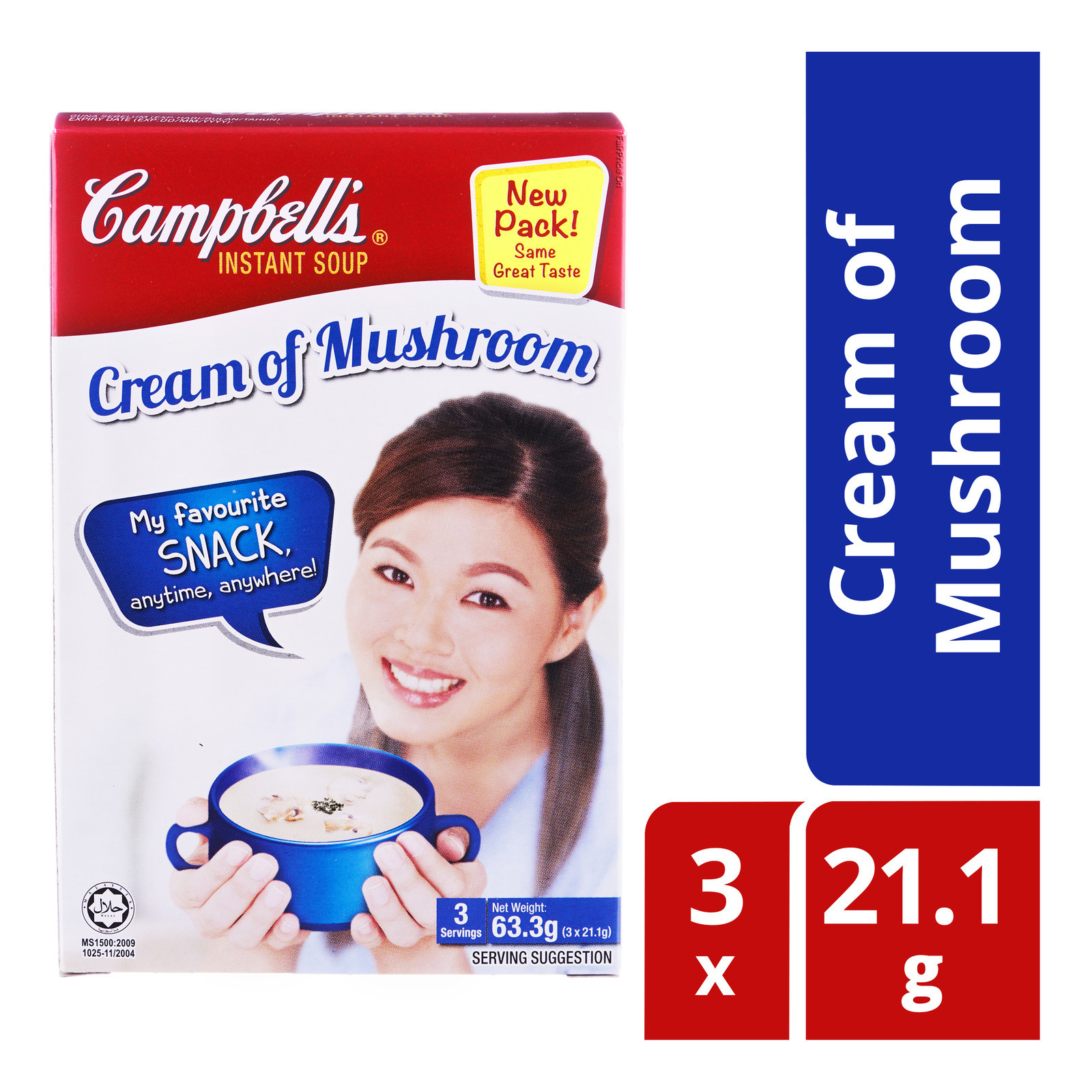 Campbell's Instant Soup - Cream of Mushroom