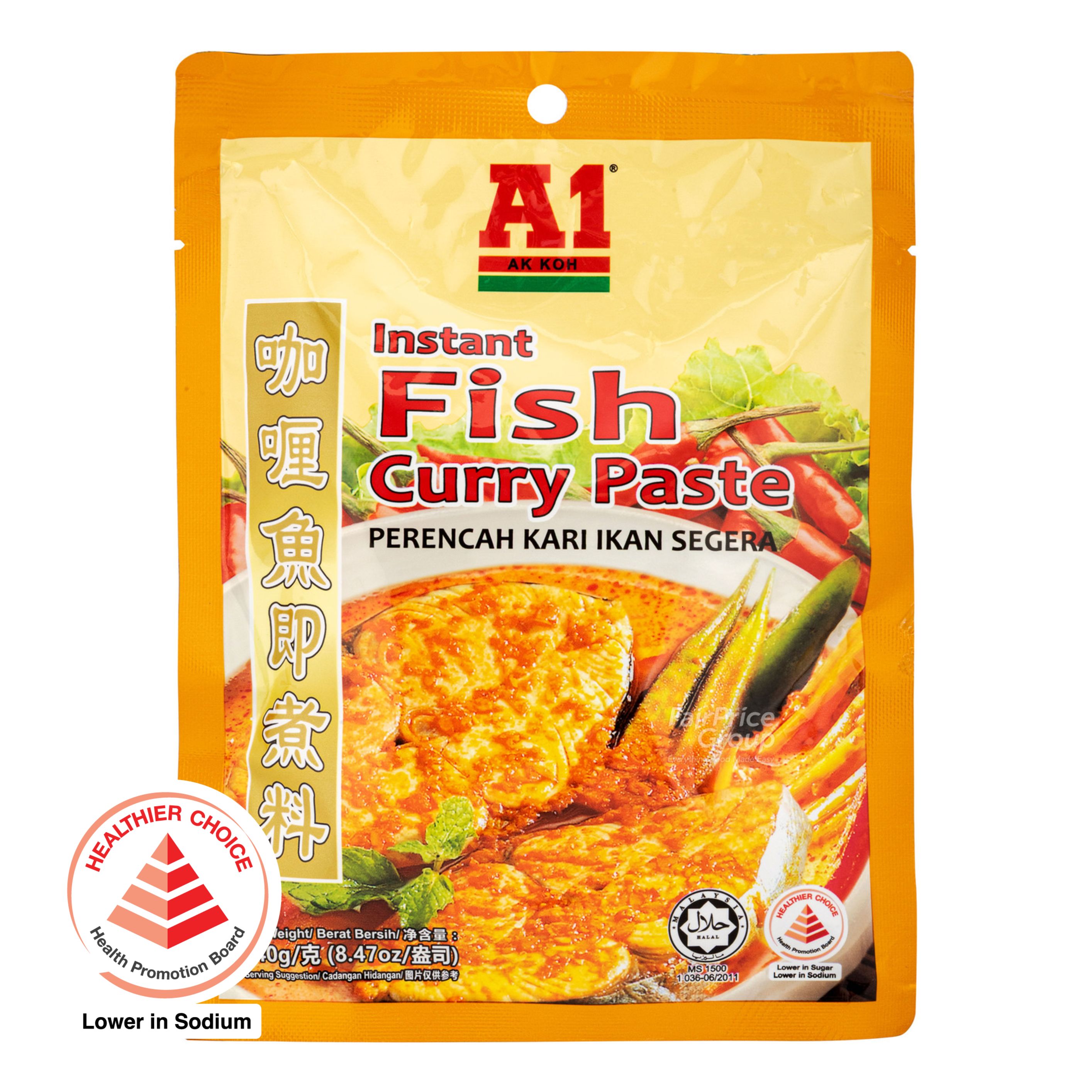 A1 Instant Curry Sauce - Fish