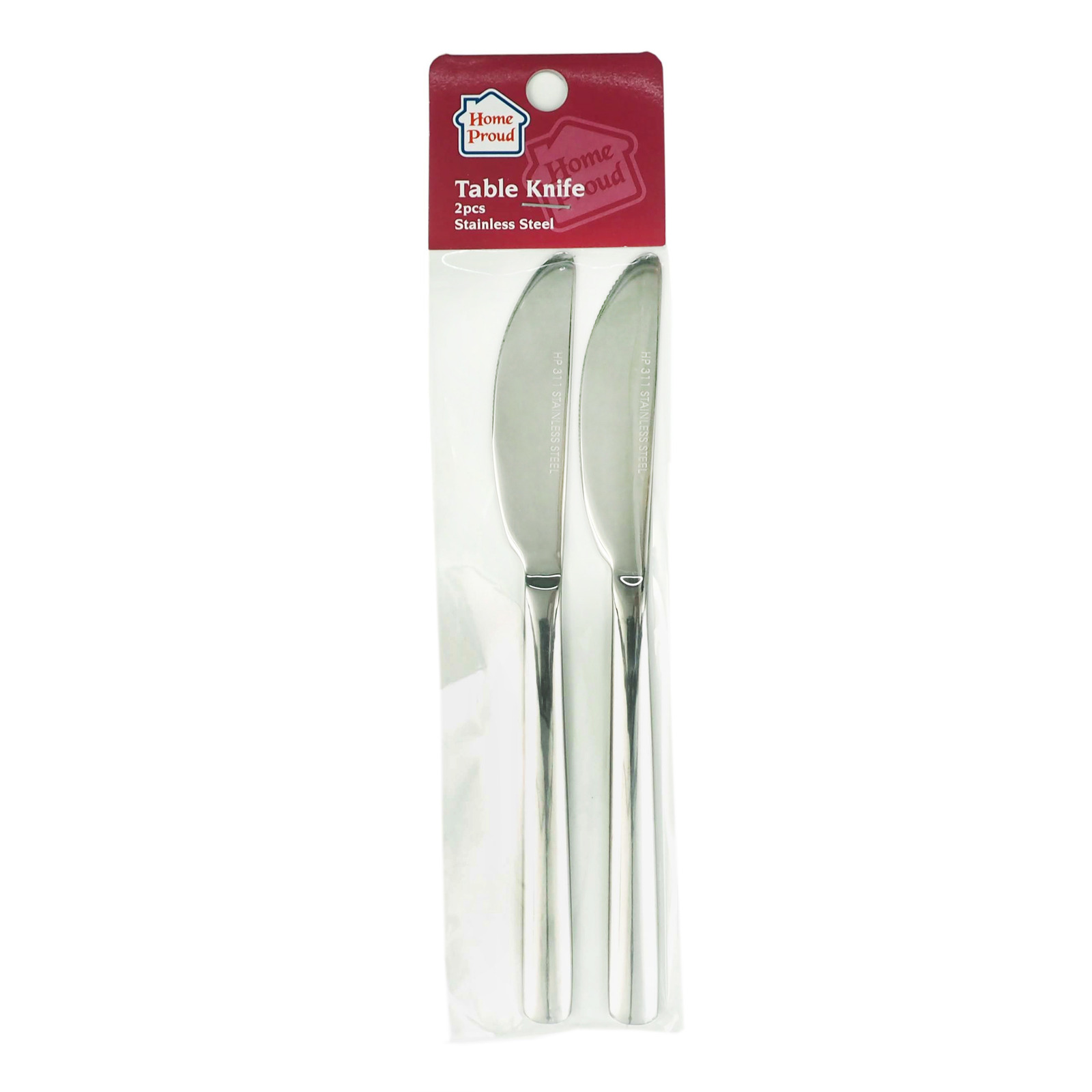 HomeProud Stainless Steel Table Knife 2 per pack