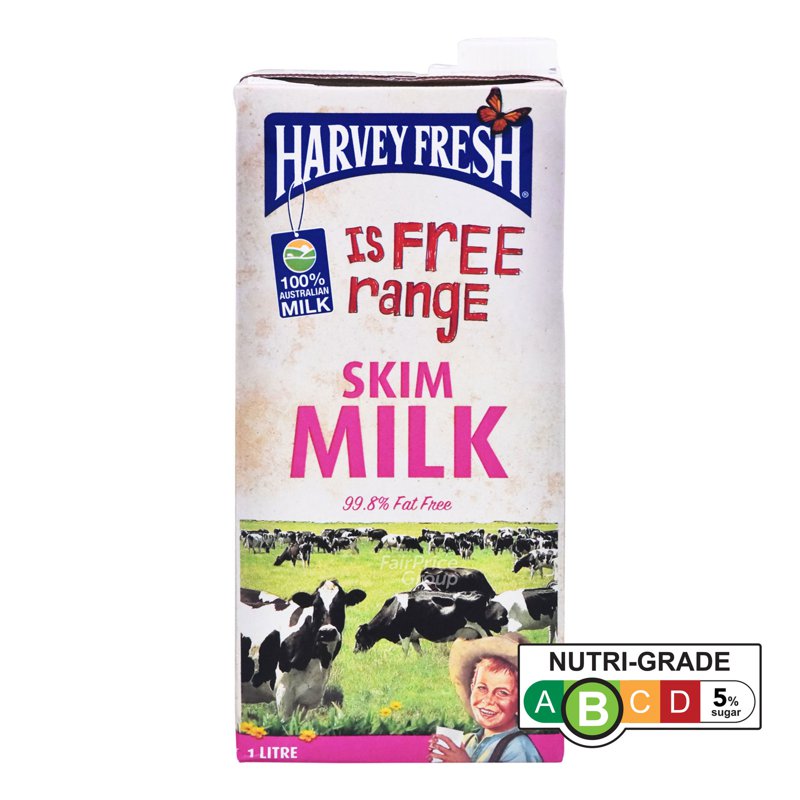 Harvey Fresh Uht Milk - Skim