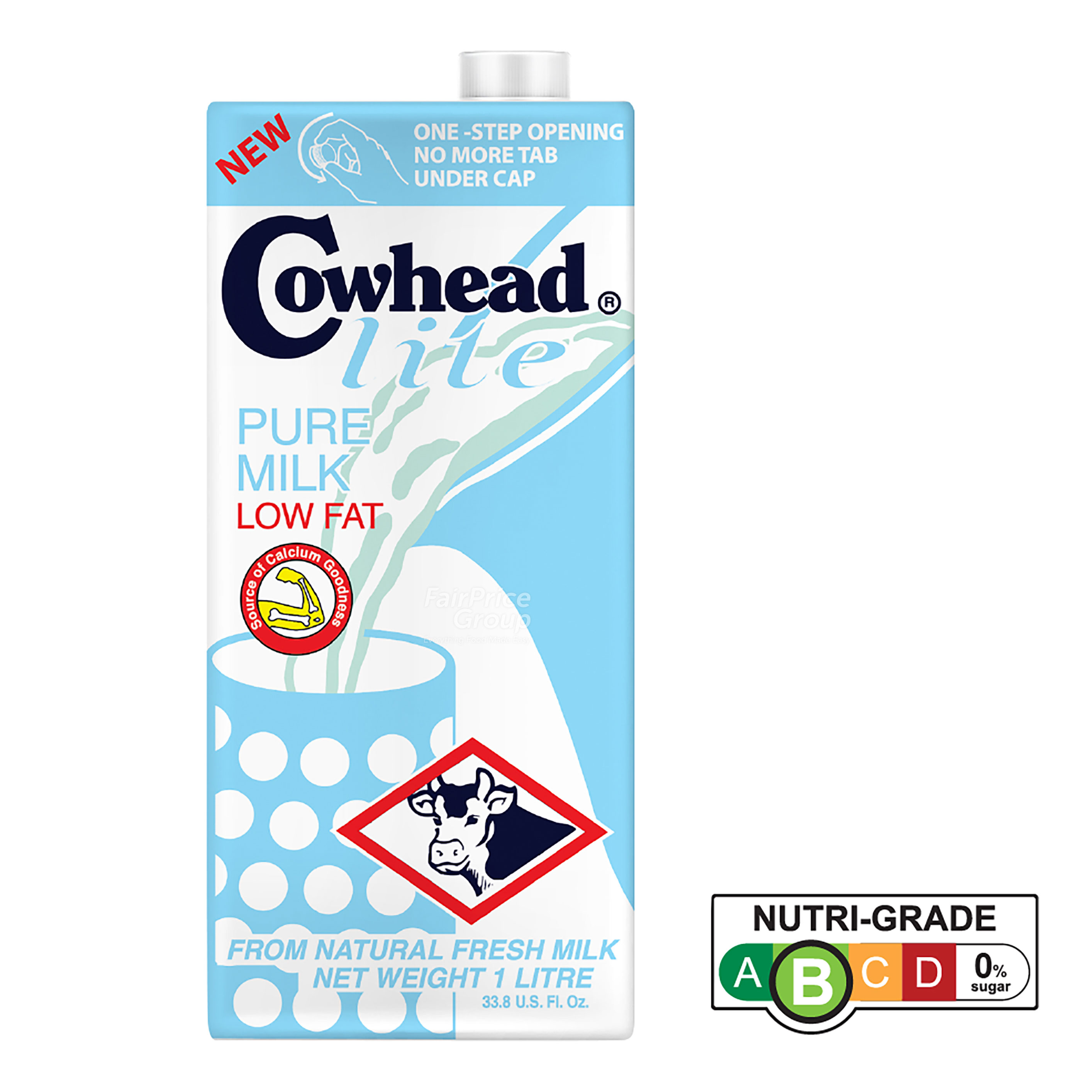 Cowhead Uht Milk - Lite (Low Fat)