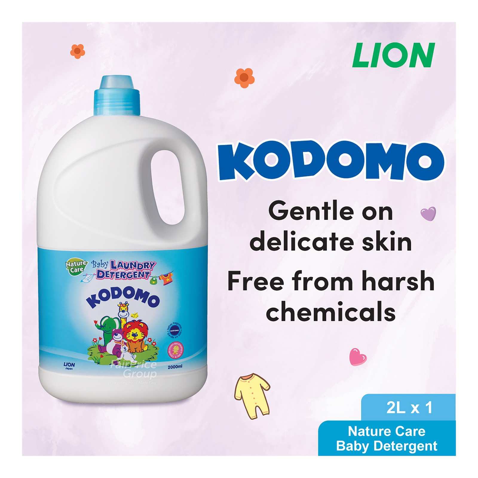 Kodomo Baby Laundry Detergent - Nature Care