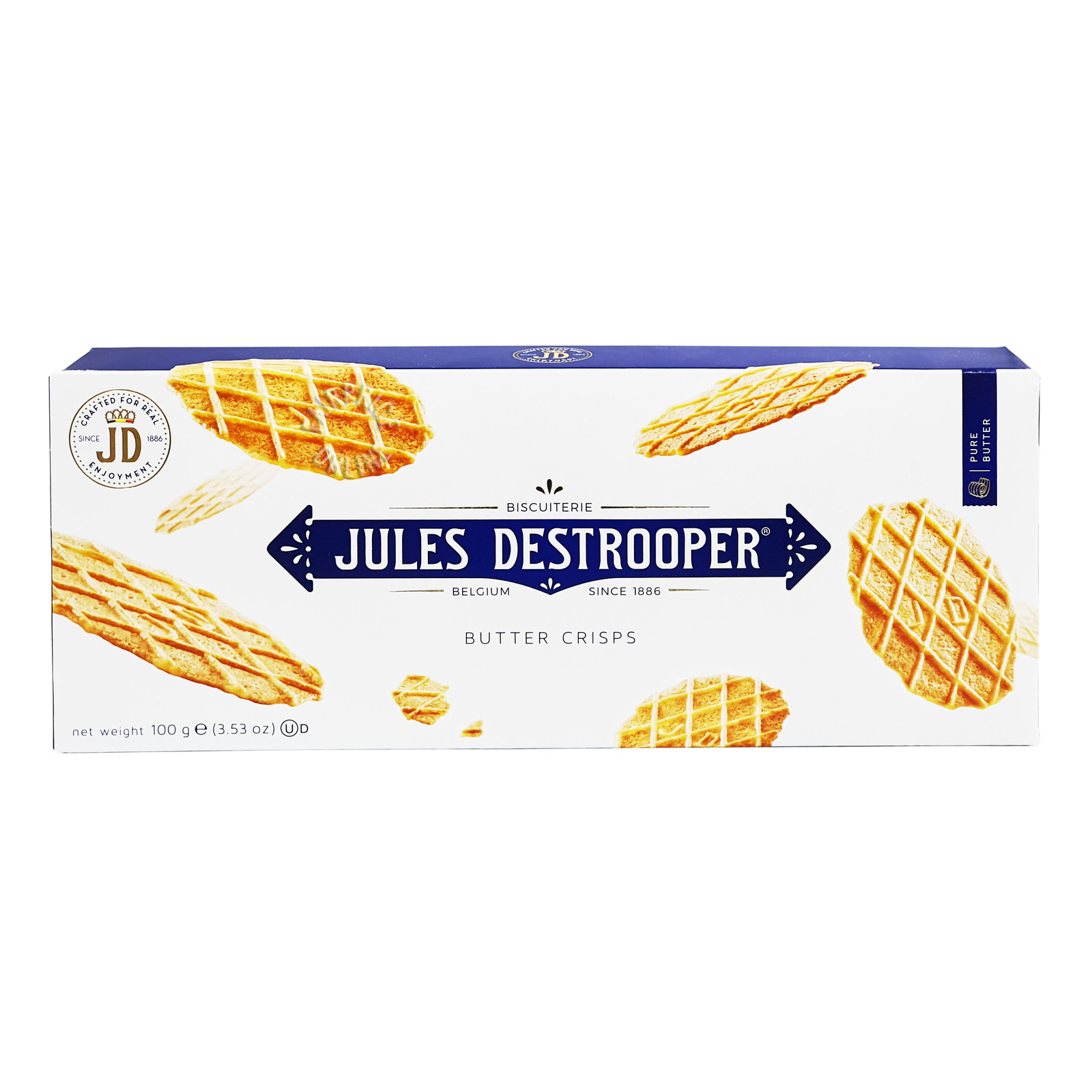 Jules Destrooper Biscuits - Butter Crisps 100g