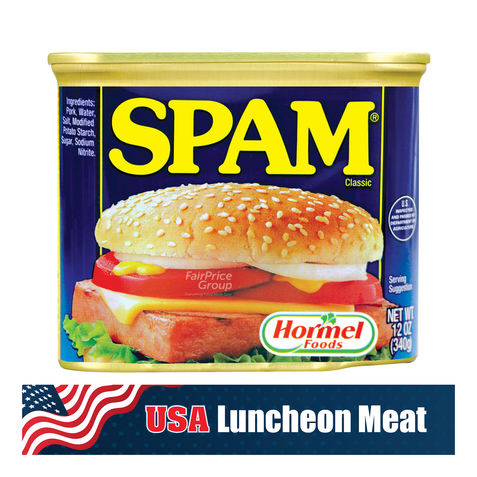 Hormel Spam Luncheon Meat - Classic 340g