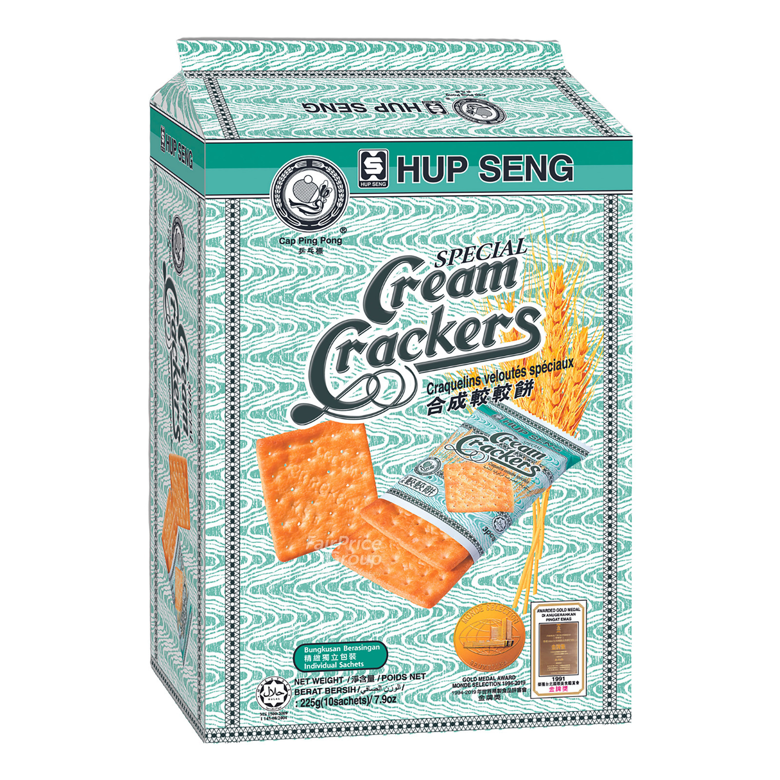 Hup Seng Crackers - Cream (Special) (10 per pack)