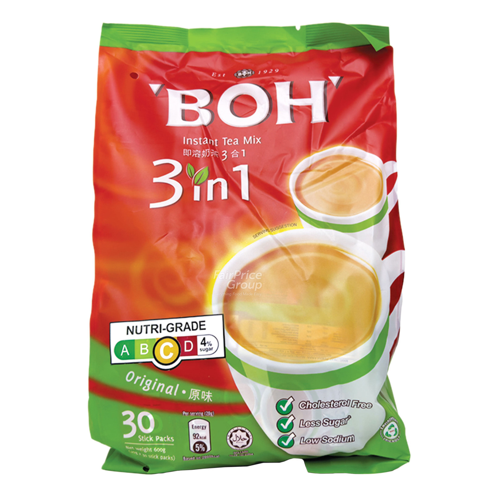 Boh 3 in 1 Instant Tea Mix - Original
