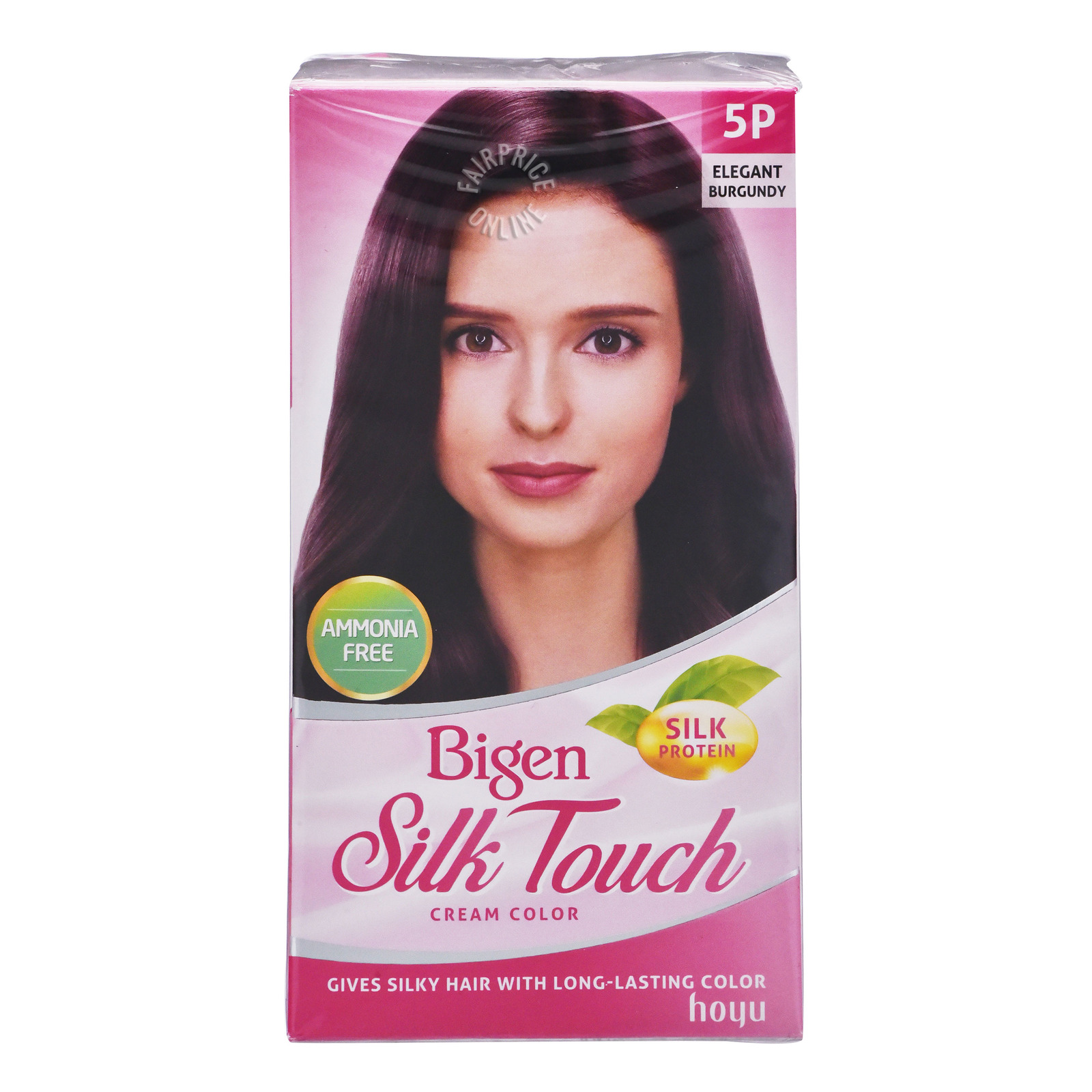 Bigen Silk Touch Hair Cream Colour - 5P Elegant Burgundy 1 per pack