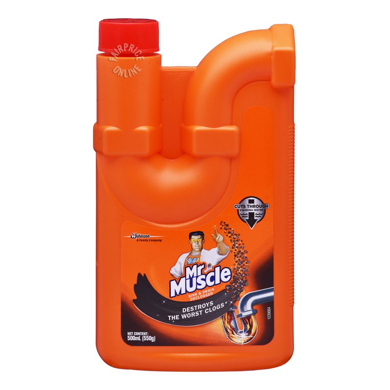 Mr Muscle Sink And Drain Declogger 500ml