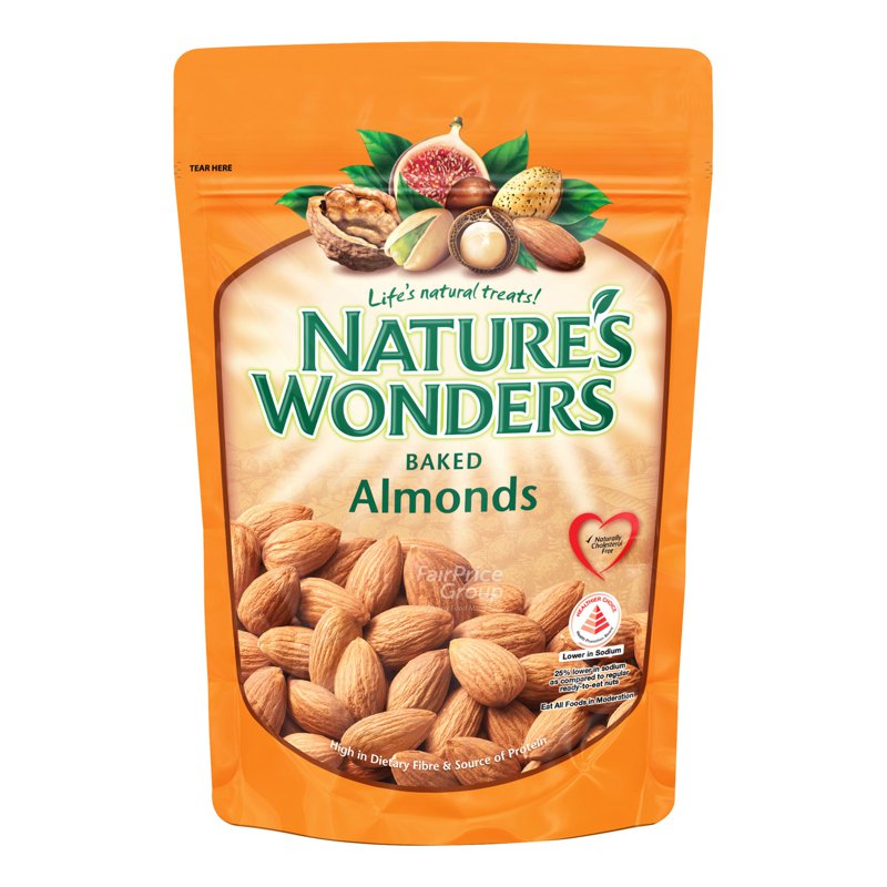 Nature'S Wonders Baked Nuts - Almonds