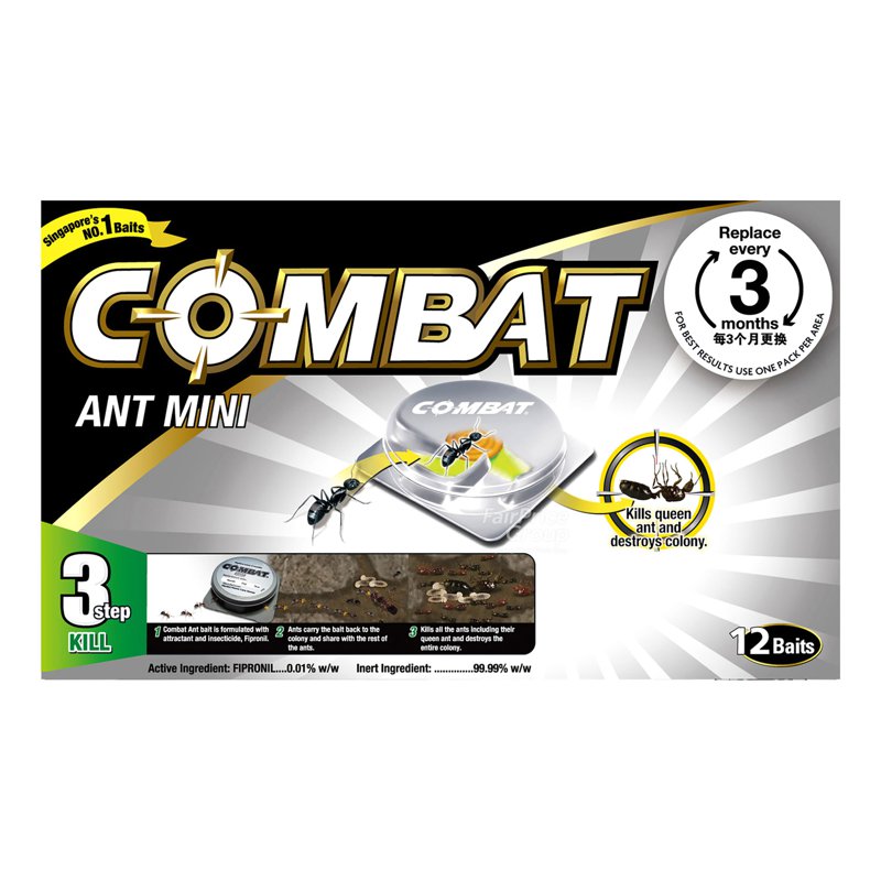 Combat Paste Bait for Insect  - Ant Killer (Mini) 12 per pack