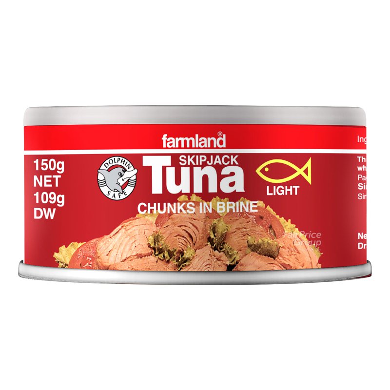 Farmland Skipjack Tuna - Chunks in Brine