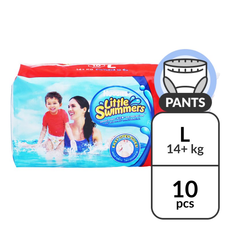 Huggies Little Swimmers Swimpants - L (14+ kg) 10 per pack