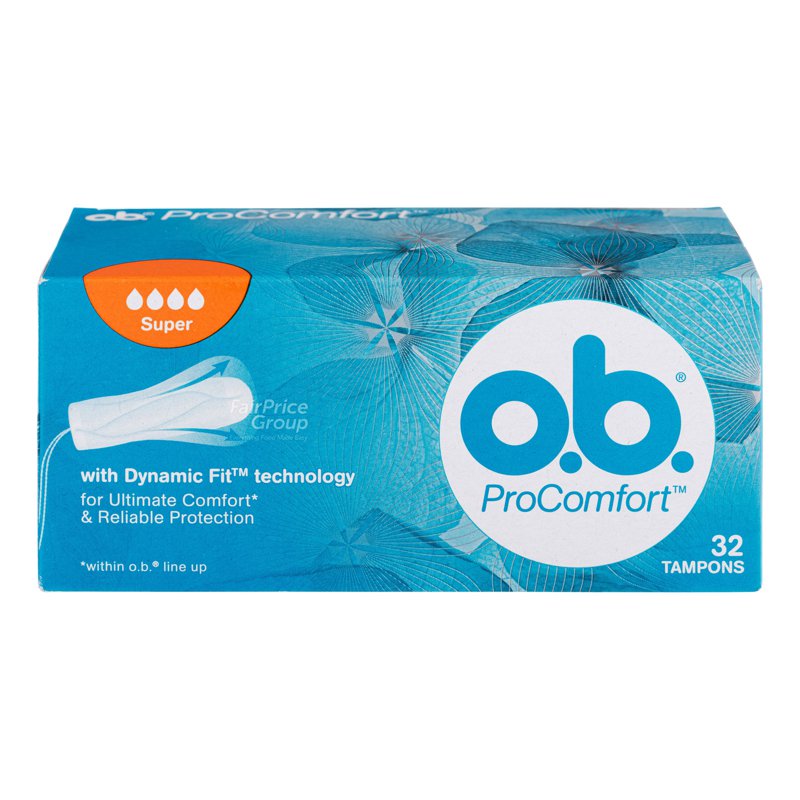 O.B ProComfort Tampons - Super 32 per pack