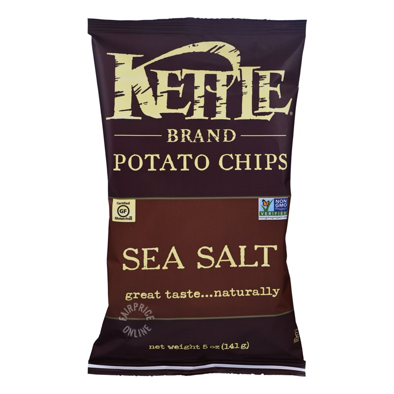 Kettle Brand Potato Chips - Sea Salt