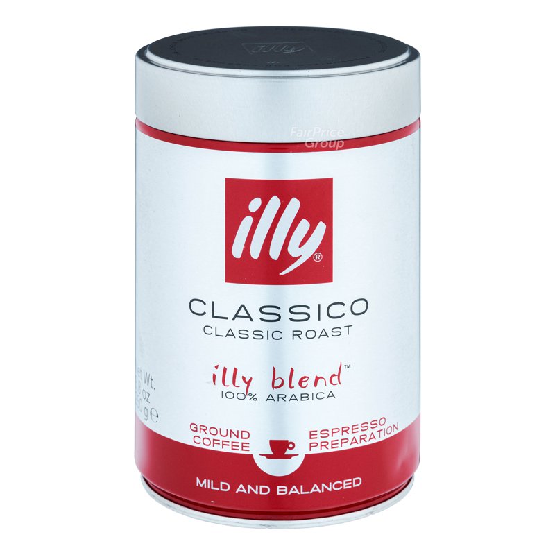 Illy Espresso Ground Coffee - Medium Roast (Smooth)