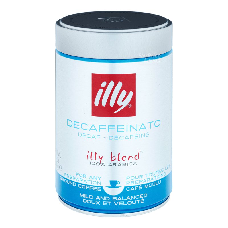 illy Espresso Ground Coffee - Decaffeinated (Smooth) 250g