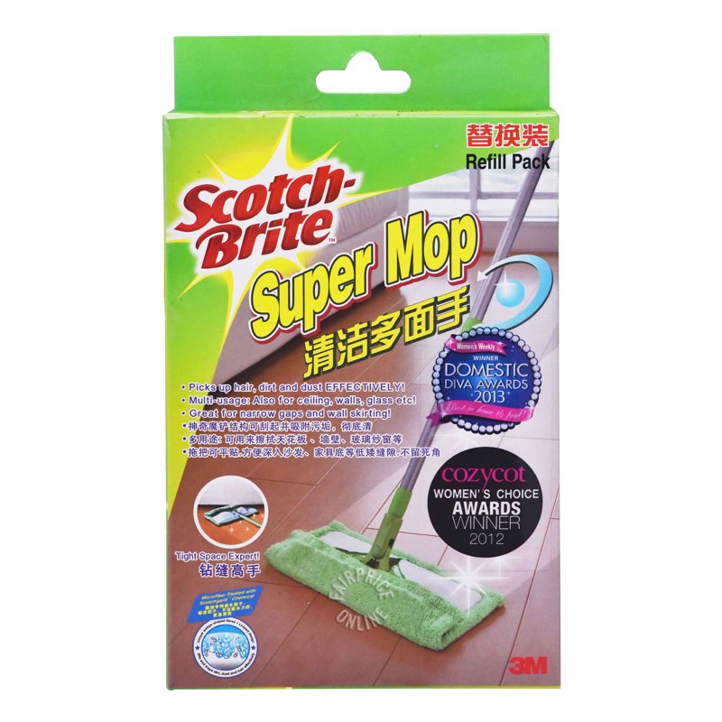 3M Scotch-Brite Super Mop Refill 1 per pack
