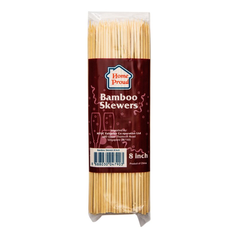 HomeProud Bamboo Skewers (20cm) 1 per pack