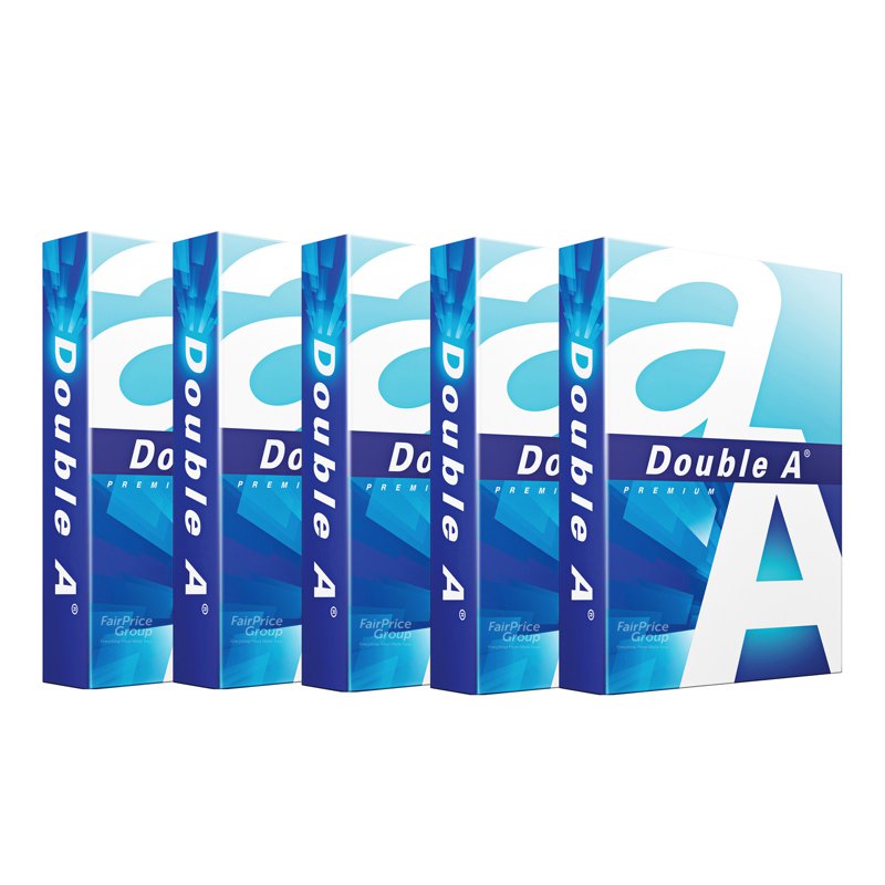 Double A Premium A4 Paper - 80gsm 5 x 500 per pack (CTN)