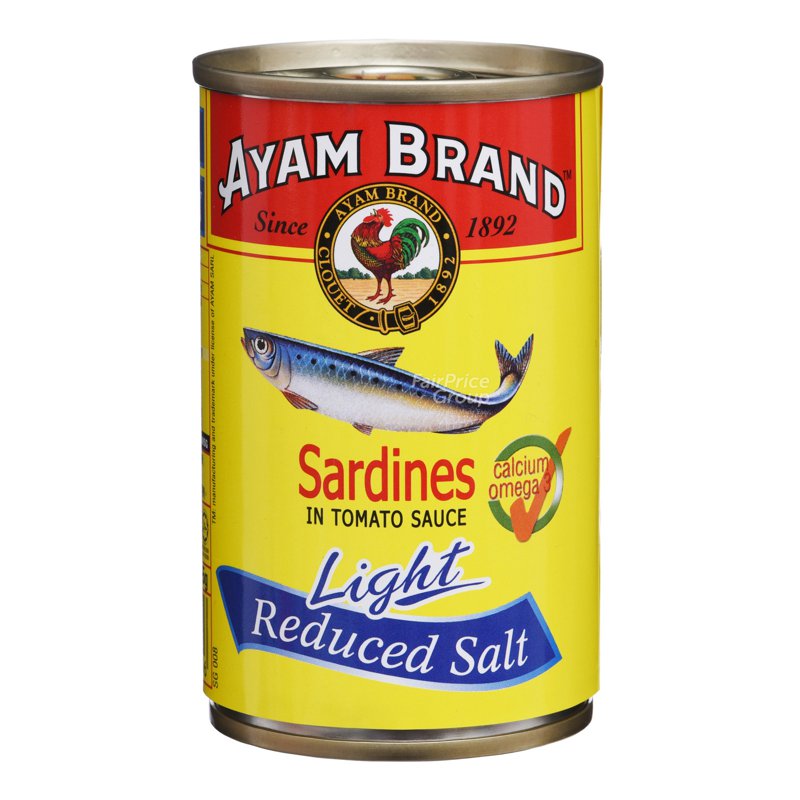 Ayam Brand Sardines in Tomato Sauce - Light