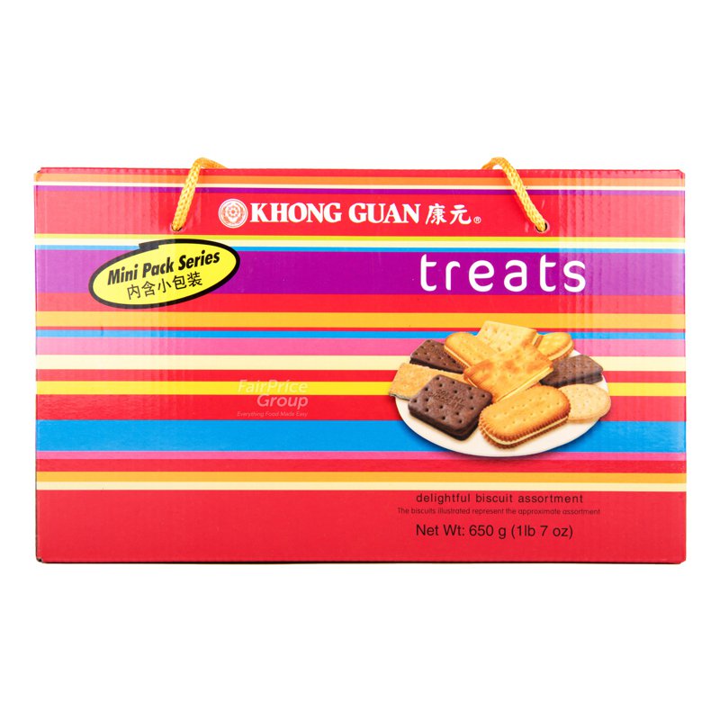 Khong Guan Assortment Biscuits - Treats