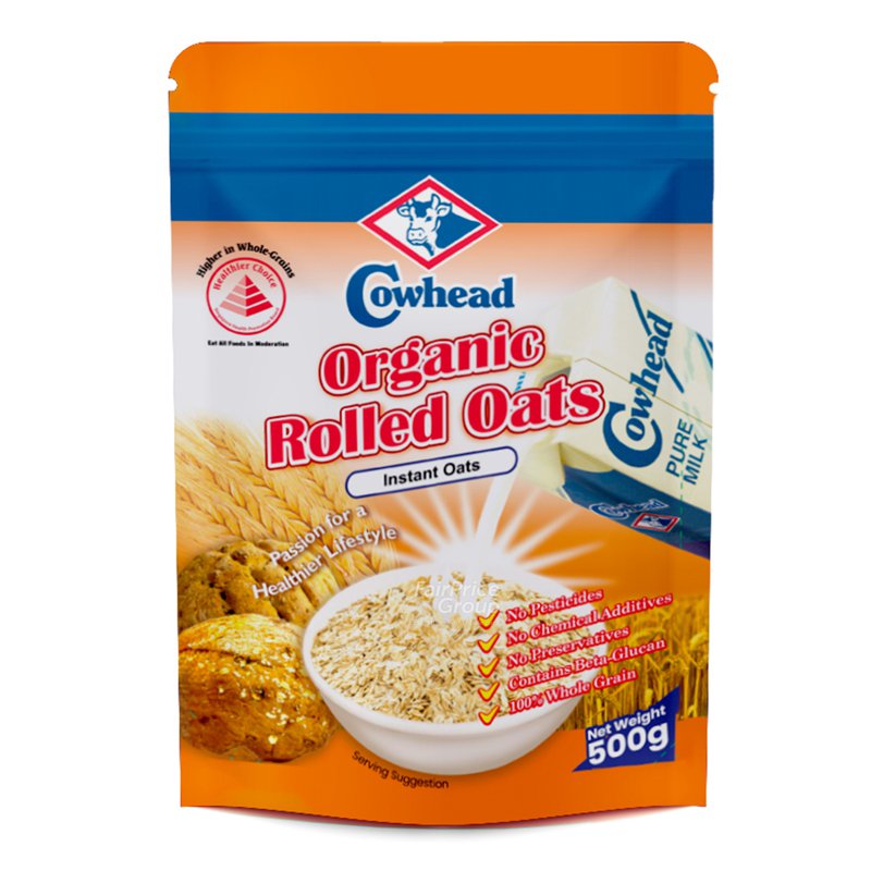 Cowhead Organic Rolled Oats - Instant
