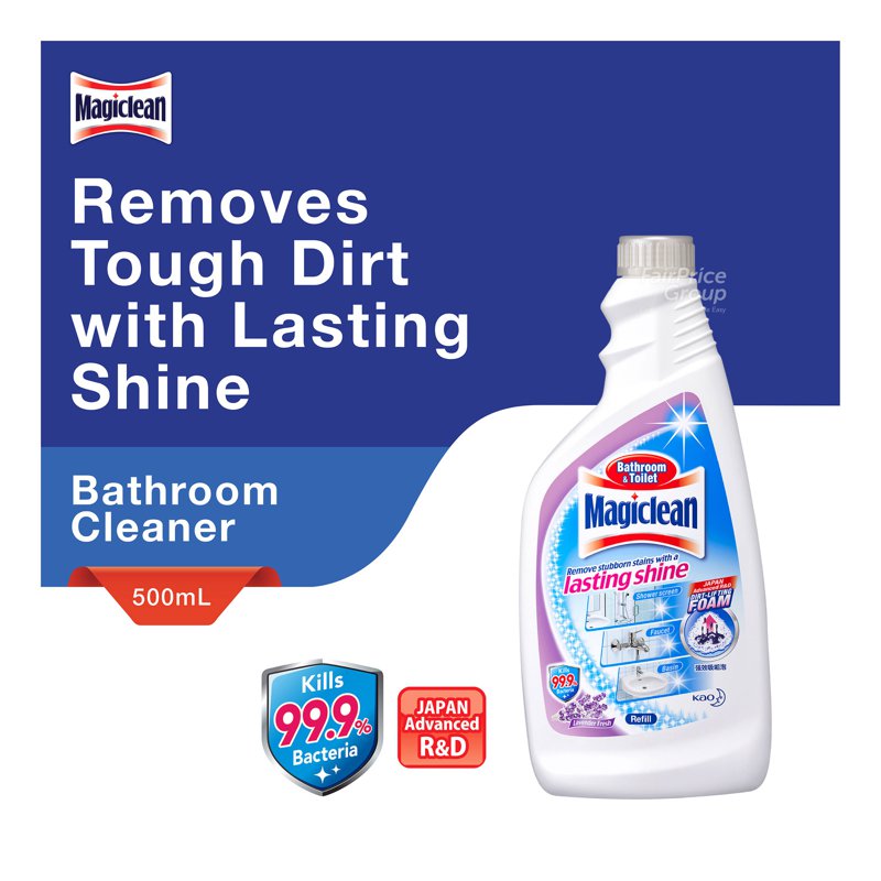Magiclean Bathroom & Toilet Cleaner Refill - Lavender Fresh
